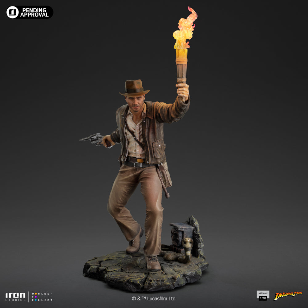 IRON STUDIOS INDIANA JONES ART SCALE 1/10 - Anotoys Collectibles