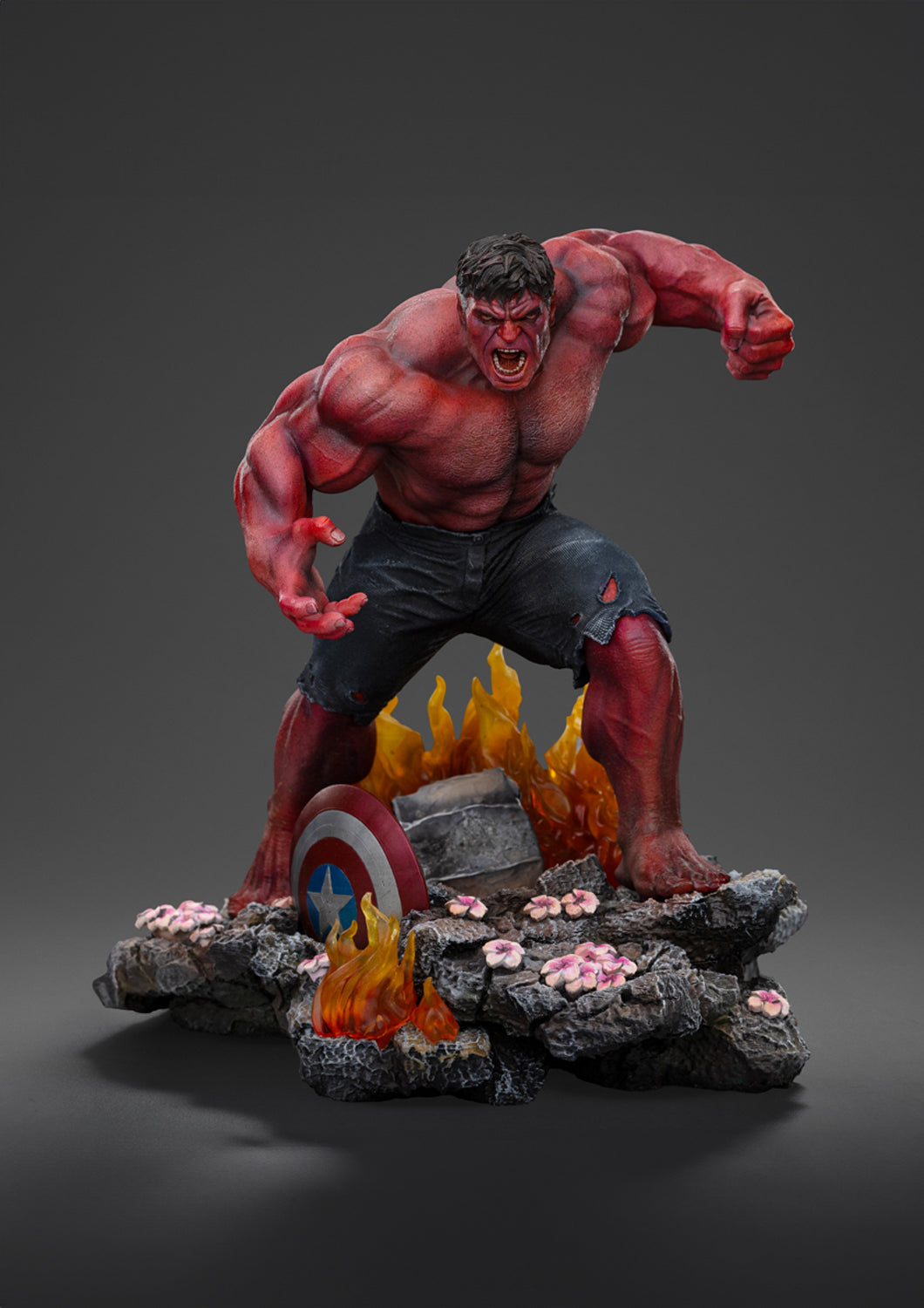 IRON STUDIOS RED HULK MARVEL ART SCALE 1/10(PRE-ORDER)