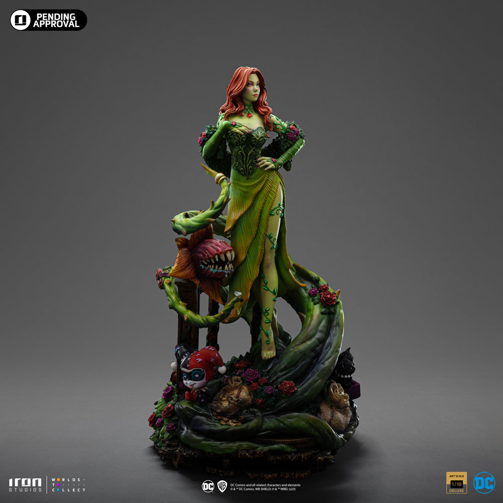 IRON STUDIOS POISON IVY (GOTHAM CITY SIRENS) DC COMICS DELUXE ART SCALE 1/10 - Anotoys Collectibles