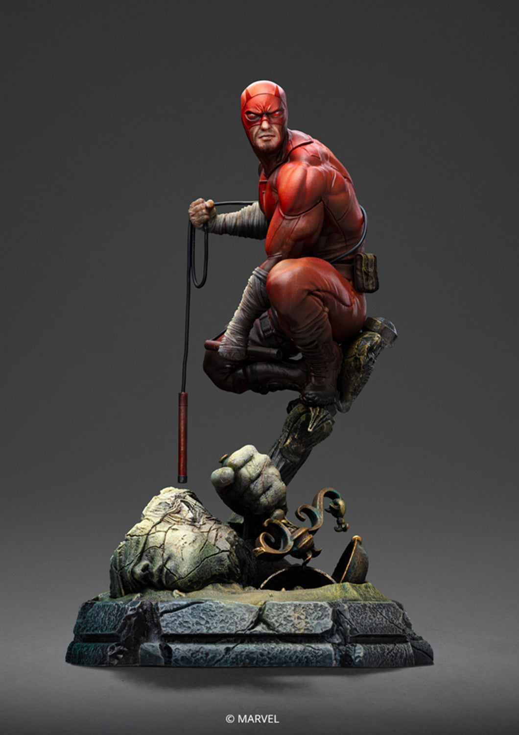 IRON STUDIOS DAREDEVIL UNLEASHED MARVEL 1/10 DELUXE ART SCALE