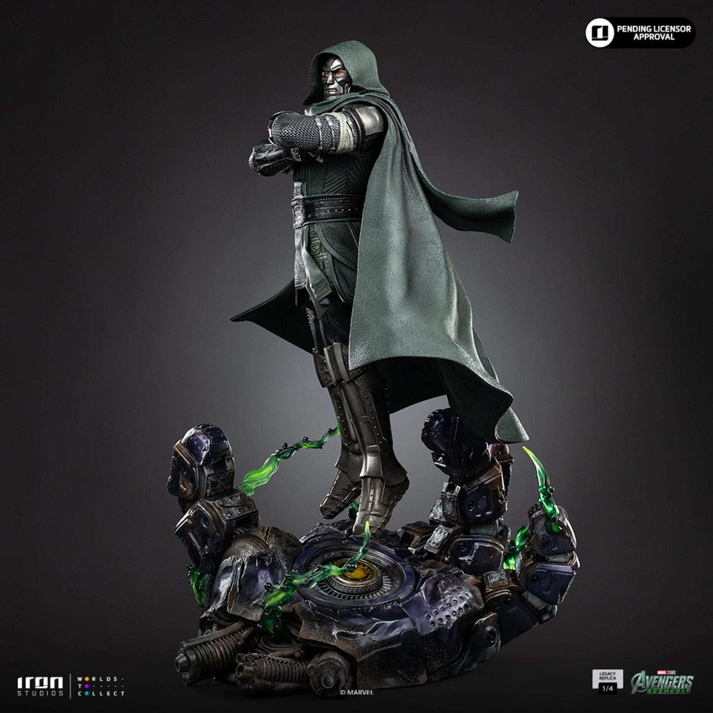 IRON STUDIOS DOCTOR DOOM - AVENGERS DOOMSDAY - LEGACY REPLICA 1/4 - MARCAS143226-14(PRE-ORDER)