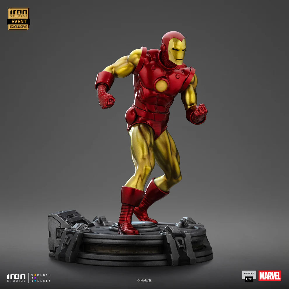 IRON STUDIOS - IRON MAN (CCXP EVENT EXCLUSIVE 2025) - MARCAS123525-10 - Anotoys Collectibles