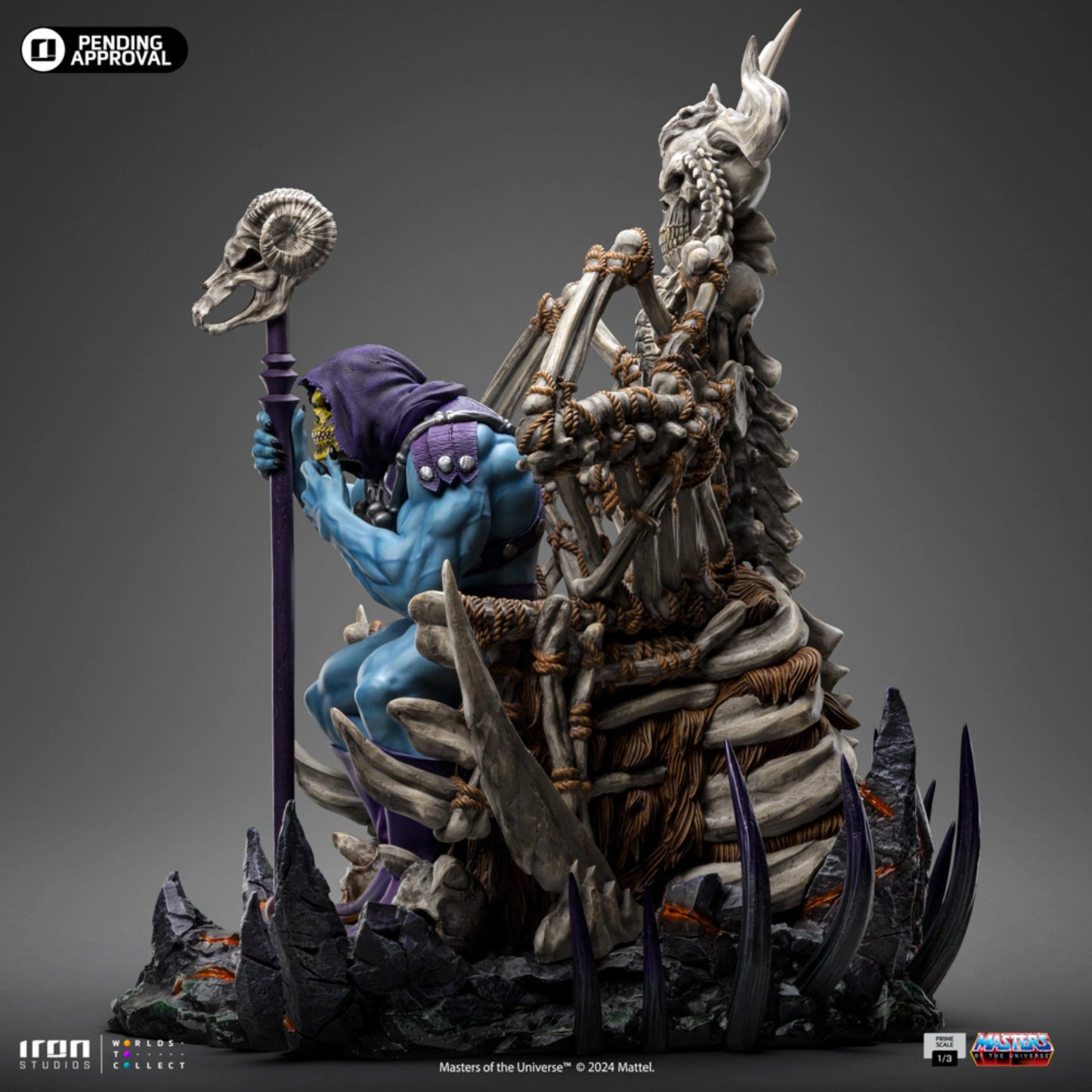 IRON STUDIOS  SKELETOR (10TH ANNIVERSARY) PRIME SCALE 1/3