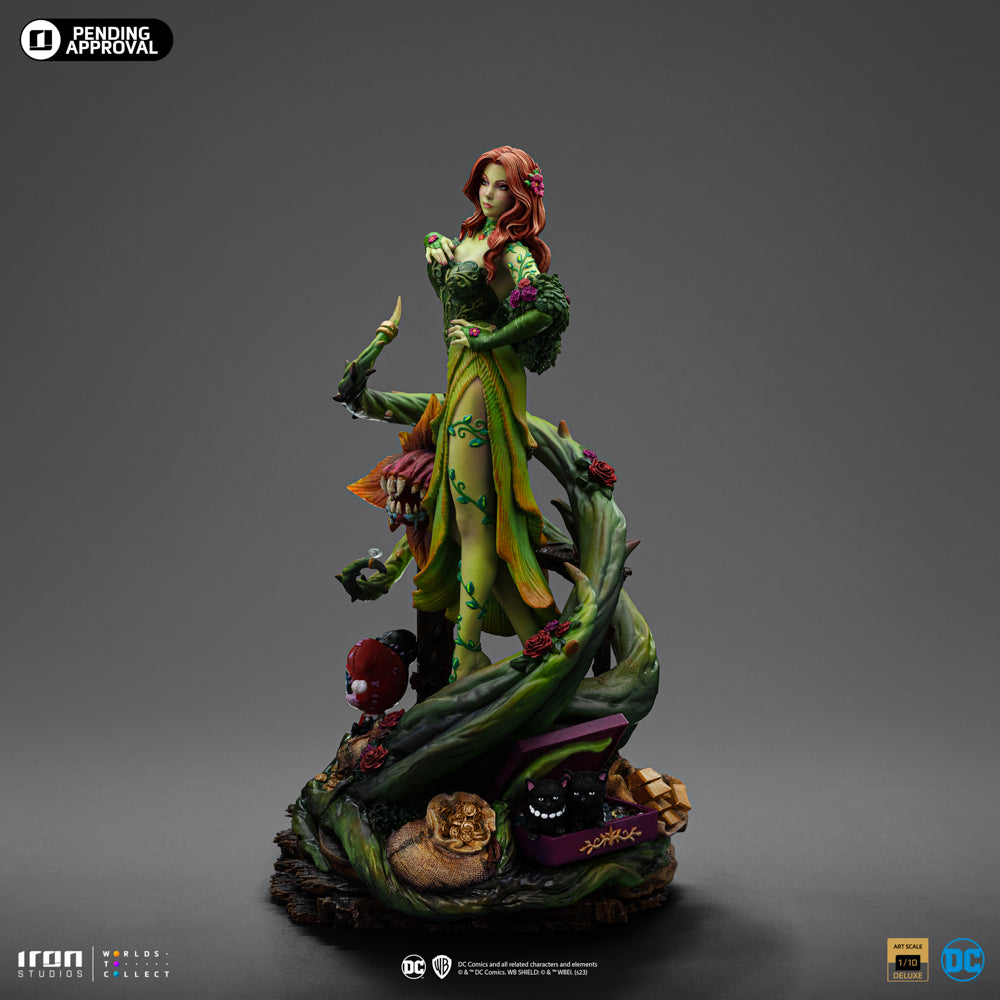 IRON STUDIOS POISON IVY (GOTHAM CITY SIRENS) DC COMICS DELUXE ART SCALE 1/10 - Anotoys Collectibles