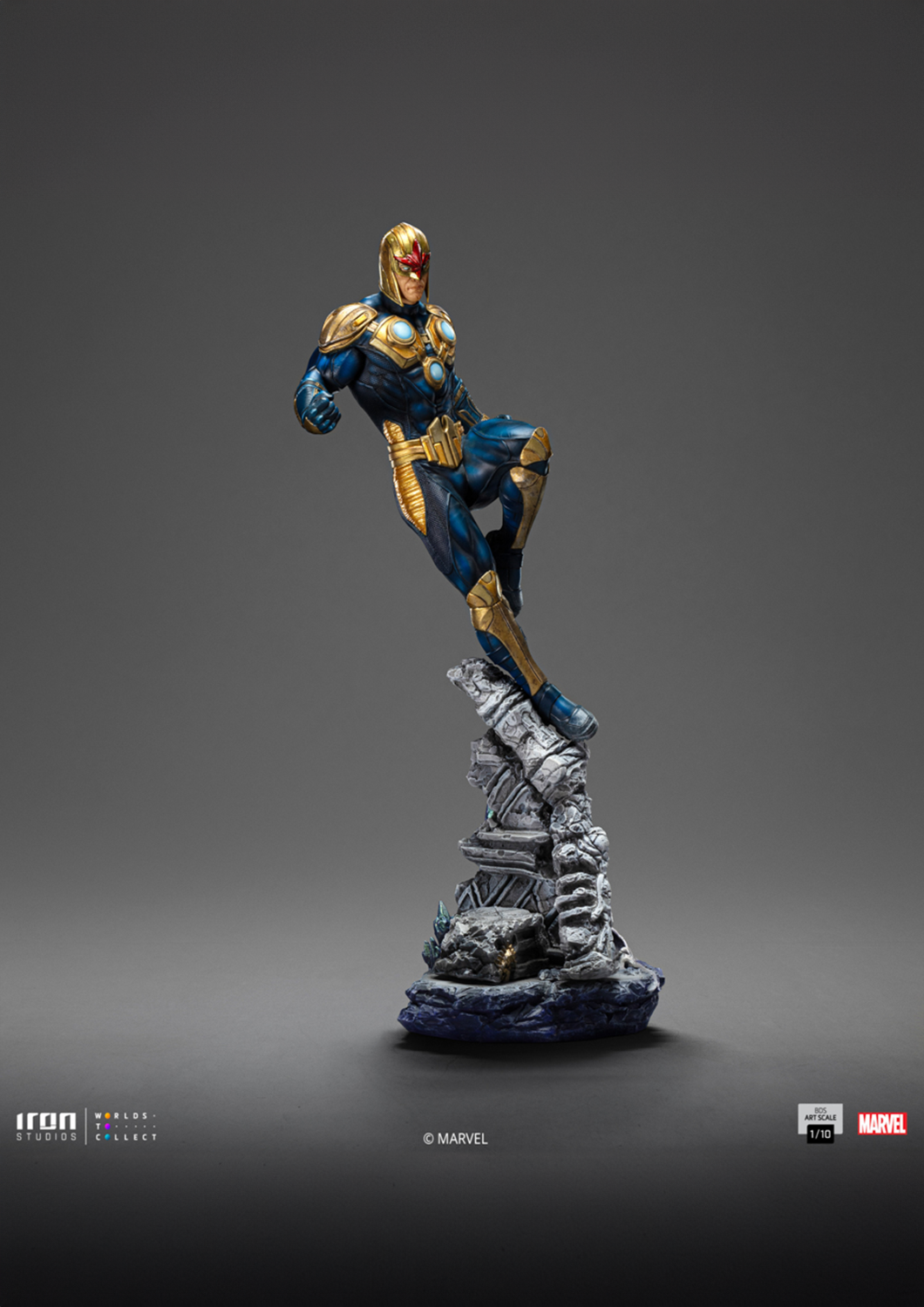 IRON STUDIOS NOVA MARVEL ART SCALE 1/10 - Anotoys Collectibles