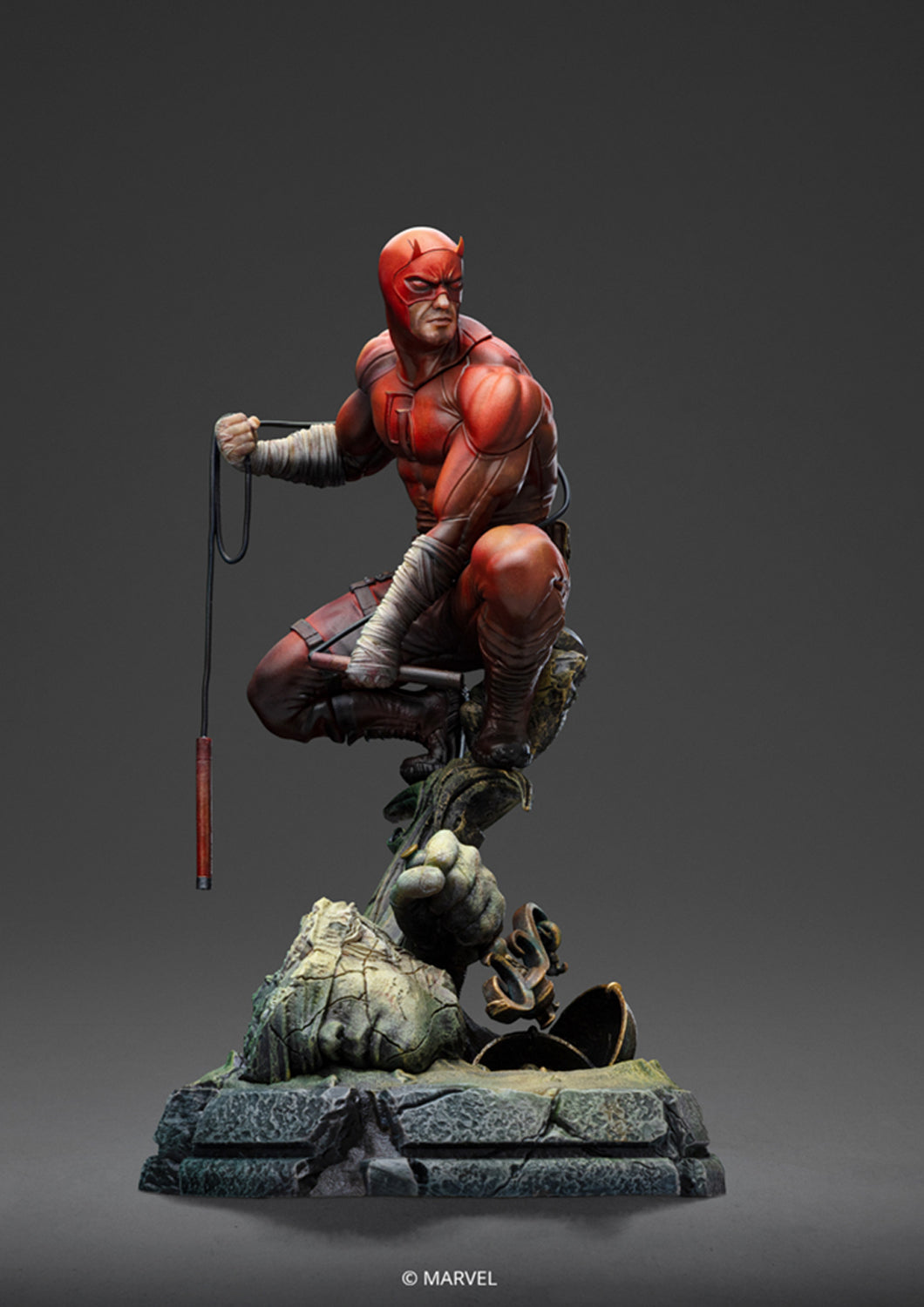 IRON STUDIOS DAREDEVIL UNLEASHED MARVEL 1/10 DELUXE ART SCALE