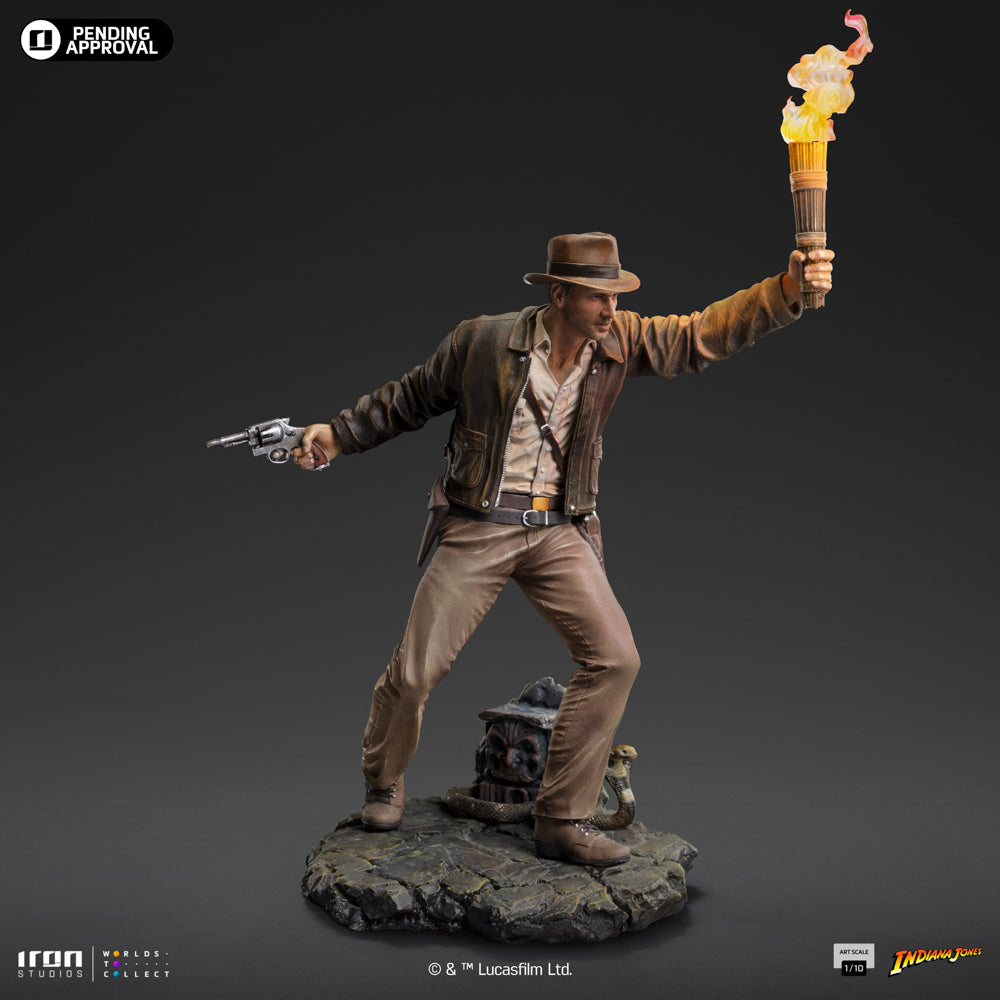 IRON STUDIOS INDIANA JONES ART SCALE 1/10 - Anotoys Collectibles