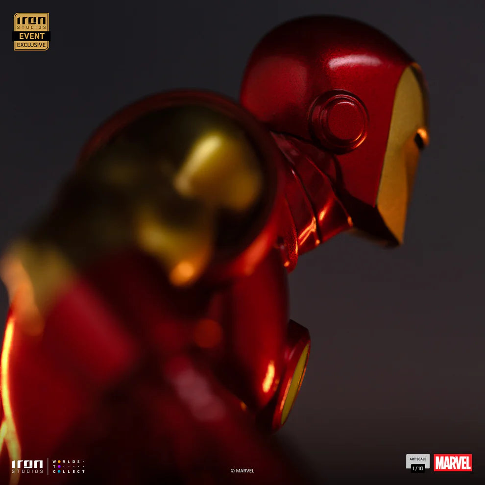 IRON STUDIOS - IRON MAN (CCXP EVENT EXCLUSIVE 2025) - MARCAS123525-10 - Anotoys Collectibles
