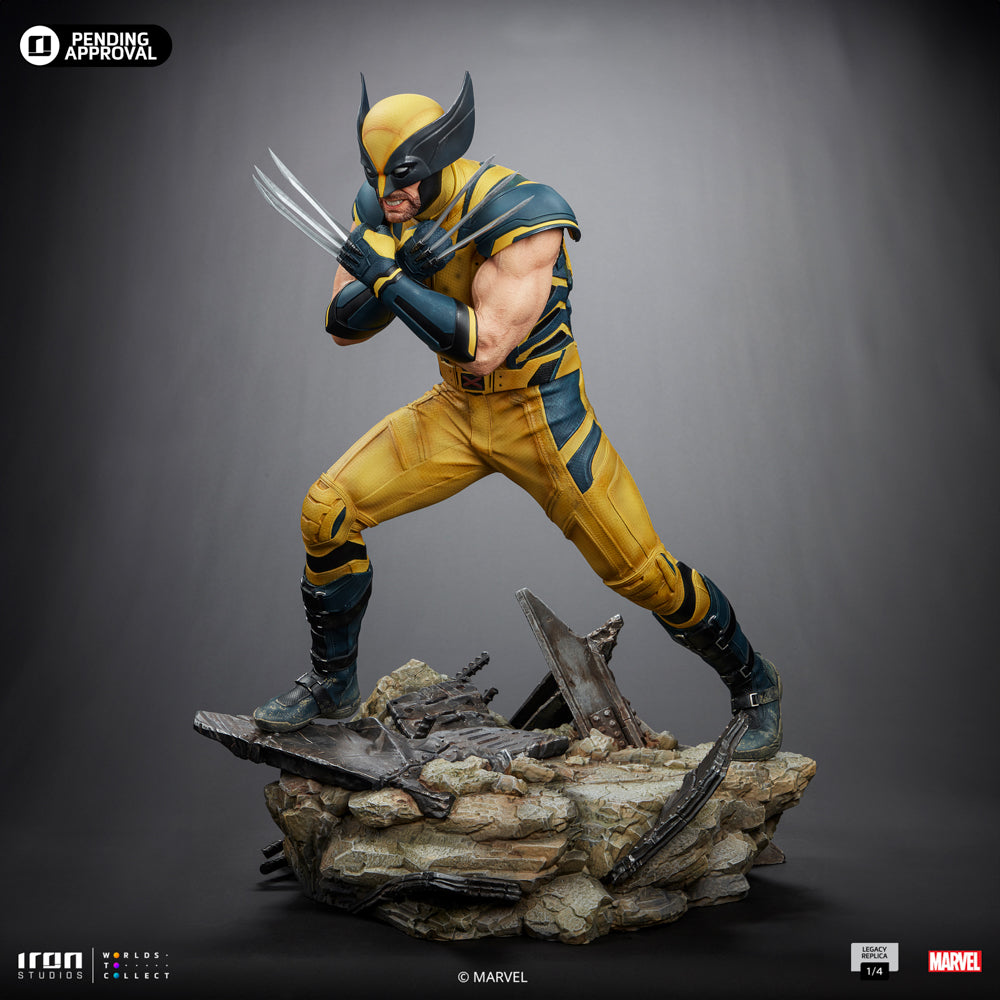 IRON STUDIOS WOLVERINE D&W LEGACY REPLICA 1/4 SCALE STATUE