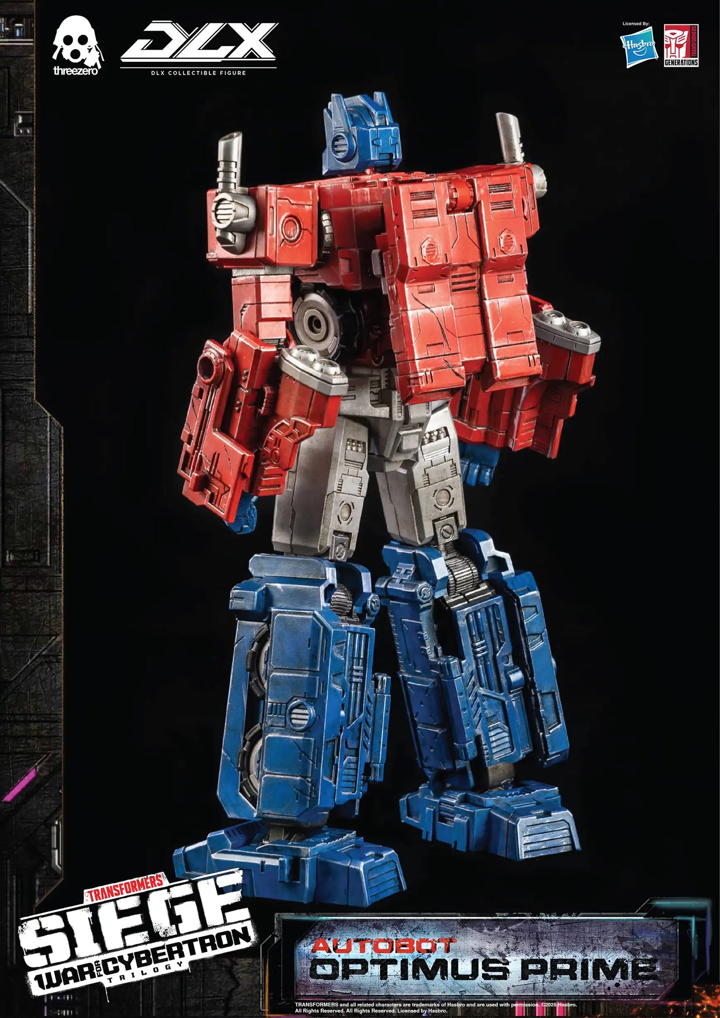 THREEZERO TRANSFORMERS: WAR FOR CYBERTRON TRILOGY - DLX OPTIMUS PRIME(PRE-ORDER)