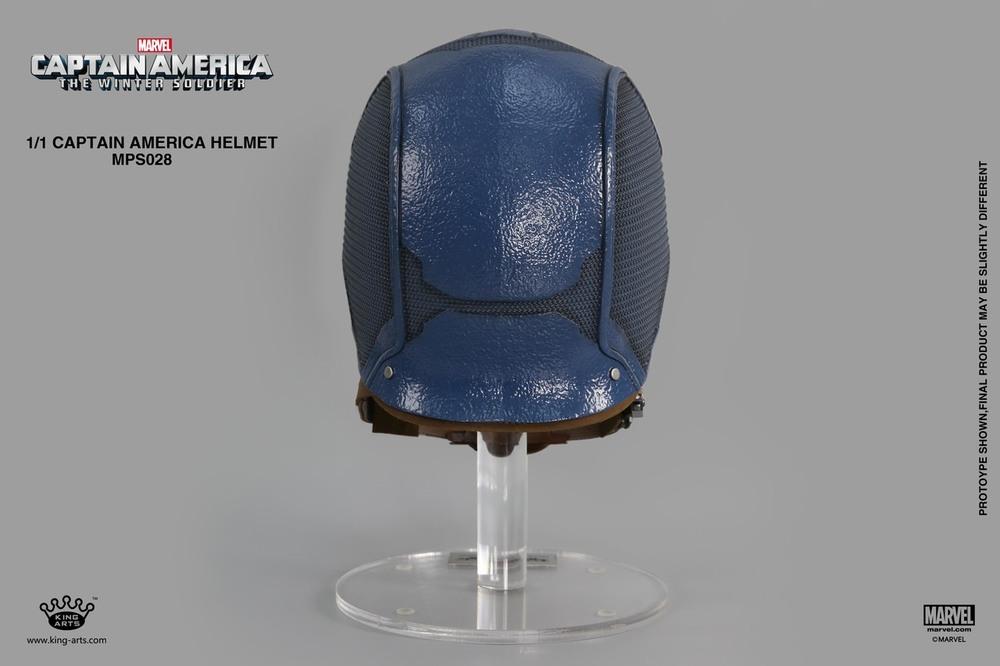 KING ARTS MOVIE PROP SERIES 1/1 CAPT. AMERICA HELMET - MPS028 - Anotoys Collectibles