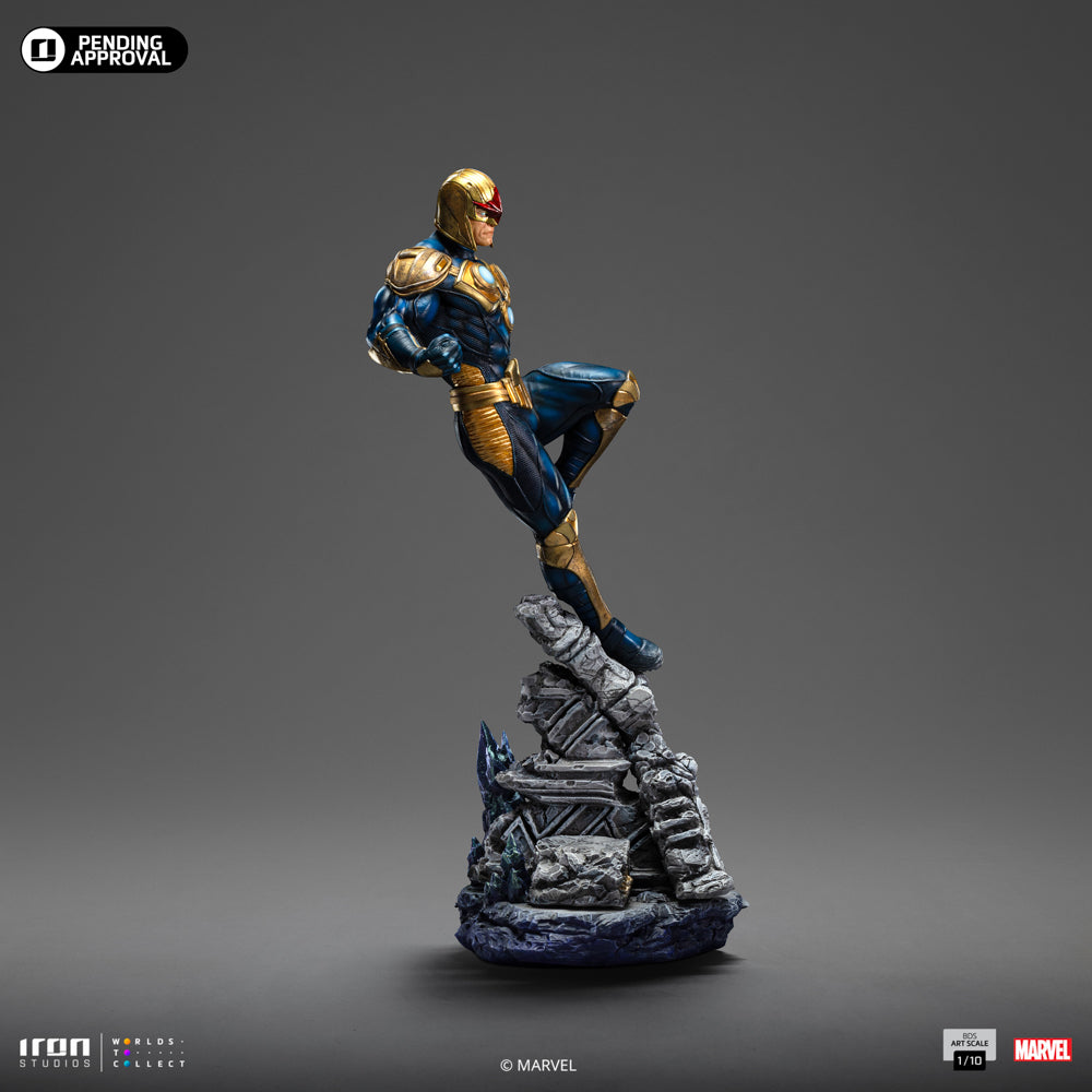 IRON STUDIOS NOVA MARVEL ART SCALE 1/10 - Anotoys Collectibles