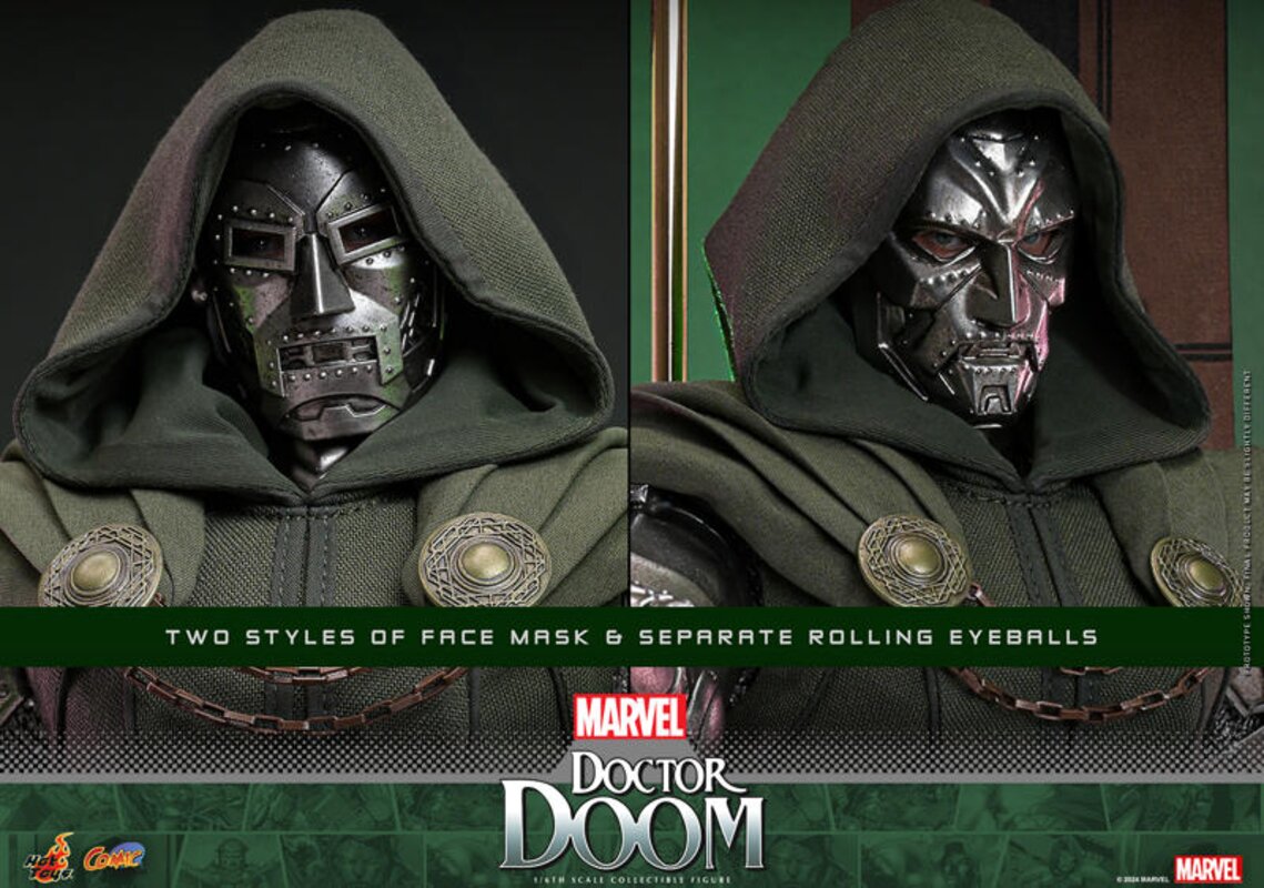 HOT TOYS MARVEL- 1/6TH SCALE DOCTOR DOOM COLLECTIBLE FIGURE (SPECIAL EDITION) - CMS022B