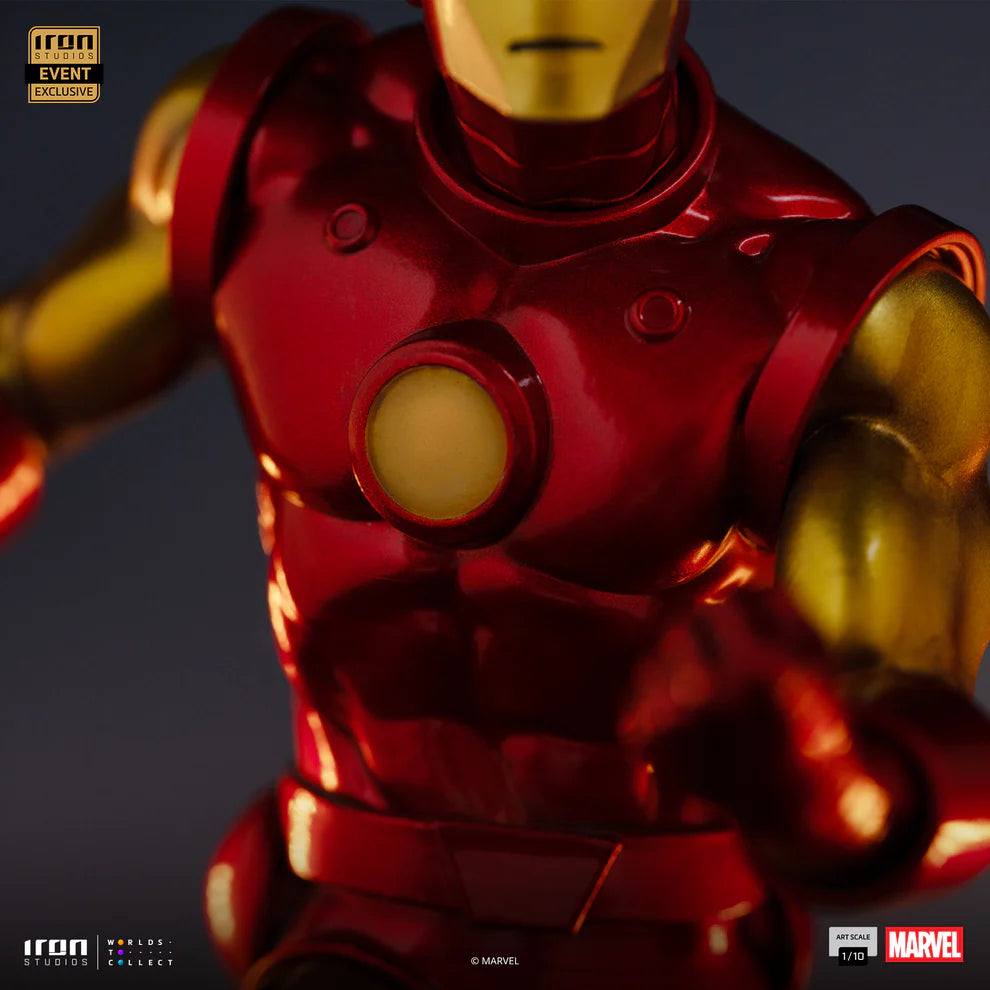 IRON STUDIOS - IRON MAN (CCXP EVENT EXCLUSIVE 2025) - MARCAS123525-10 - Anotoys Collectibles