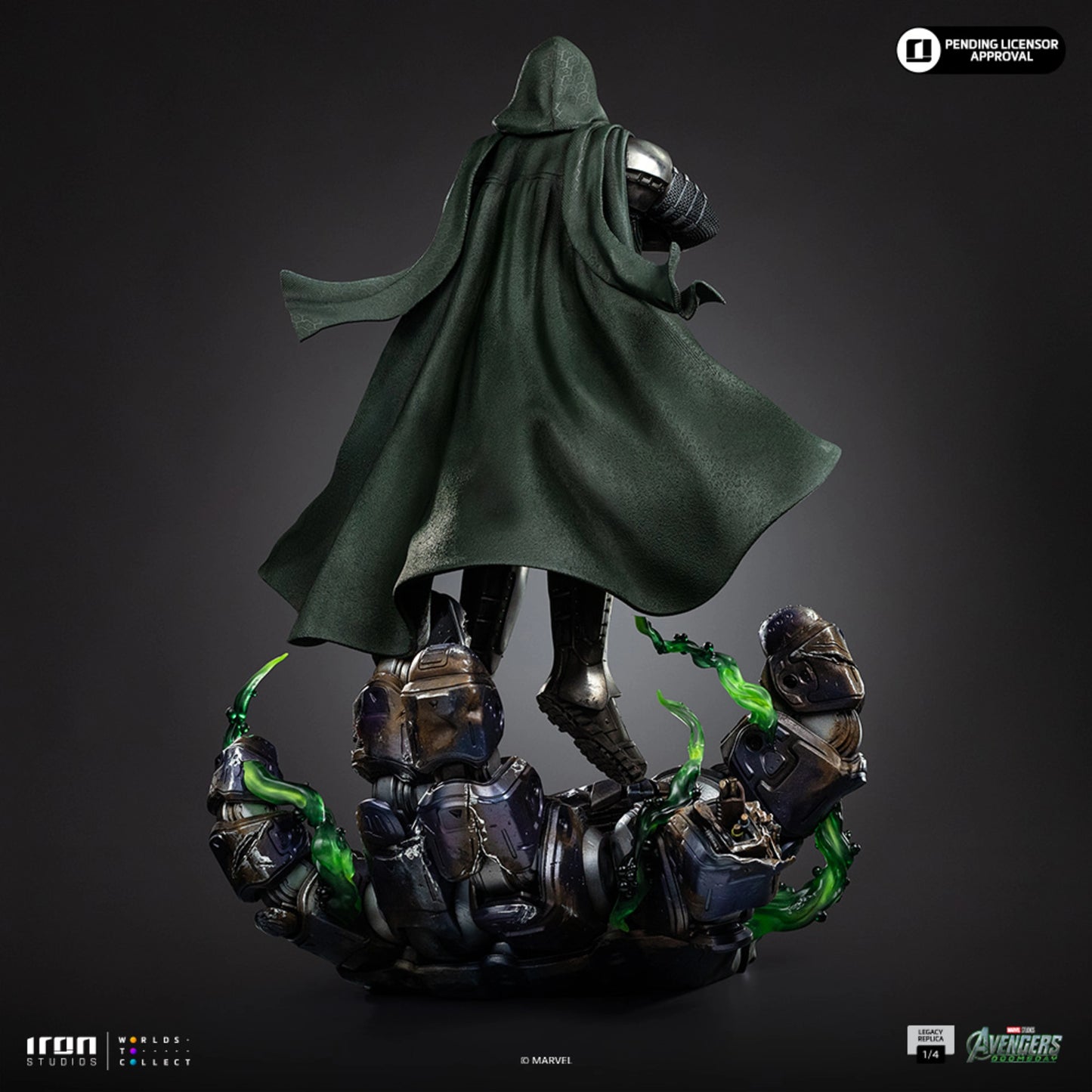 IRON STUDIOS DOCTOR DOOM - AVENGERS DOOMSDAY - LEGACY REPLICA 1/4 - MARCAS143226-14(PRE-ORDER)