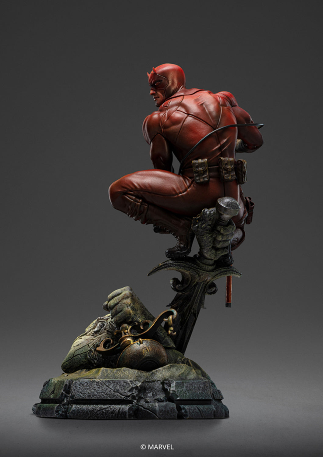 IRON STUDIOS DAREDEVIL UNLEASHED MARVEL 1/10 DELUXE ART SCALE