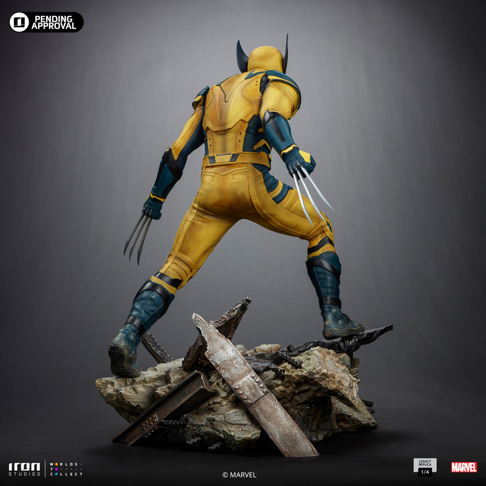 IRON STUDIOS WOLVERINE D&W LEGACY REPLICA 1/4 SCALE STATUE