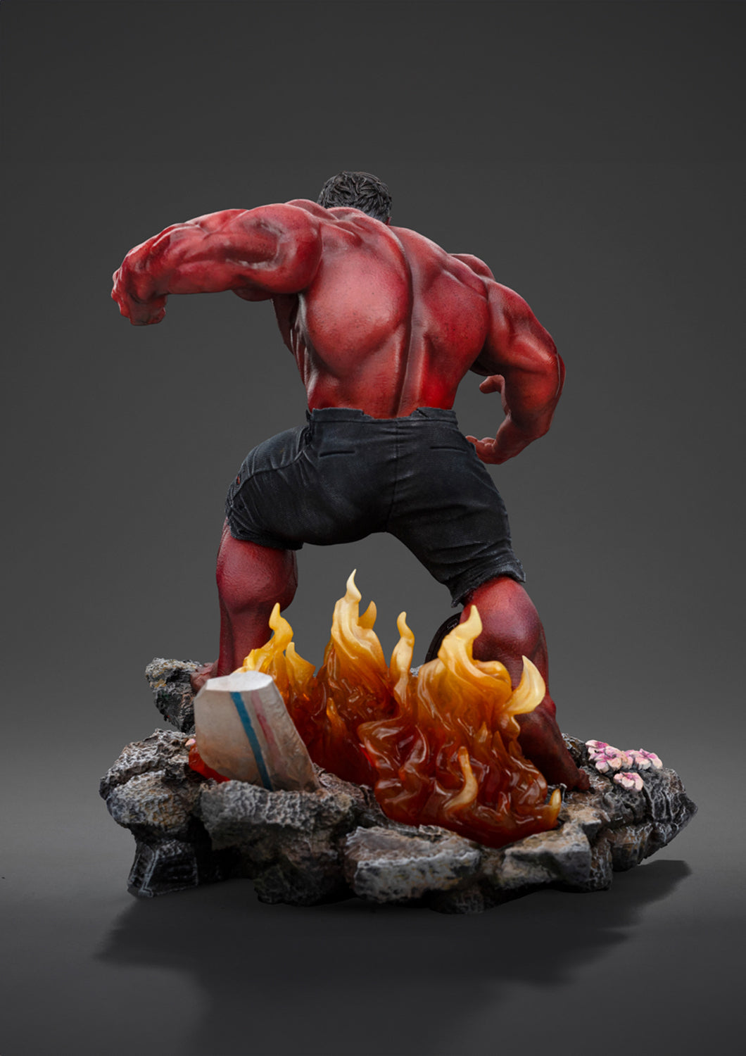 IRON STUDIOS RED HULK MARVEL ART SCALE 1/10(PRE-ORDER)