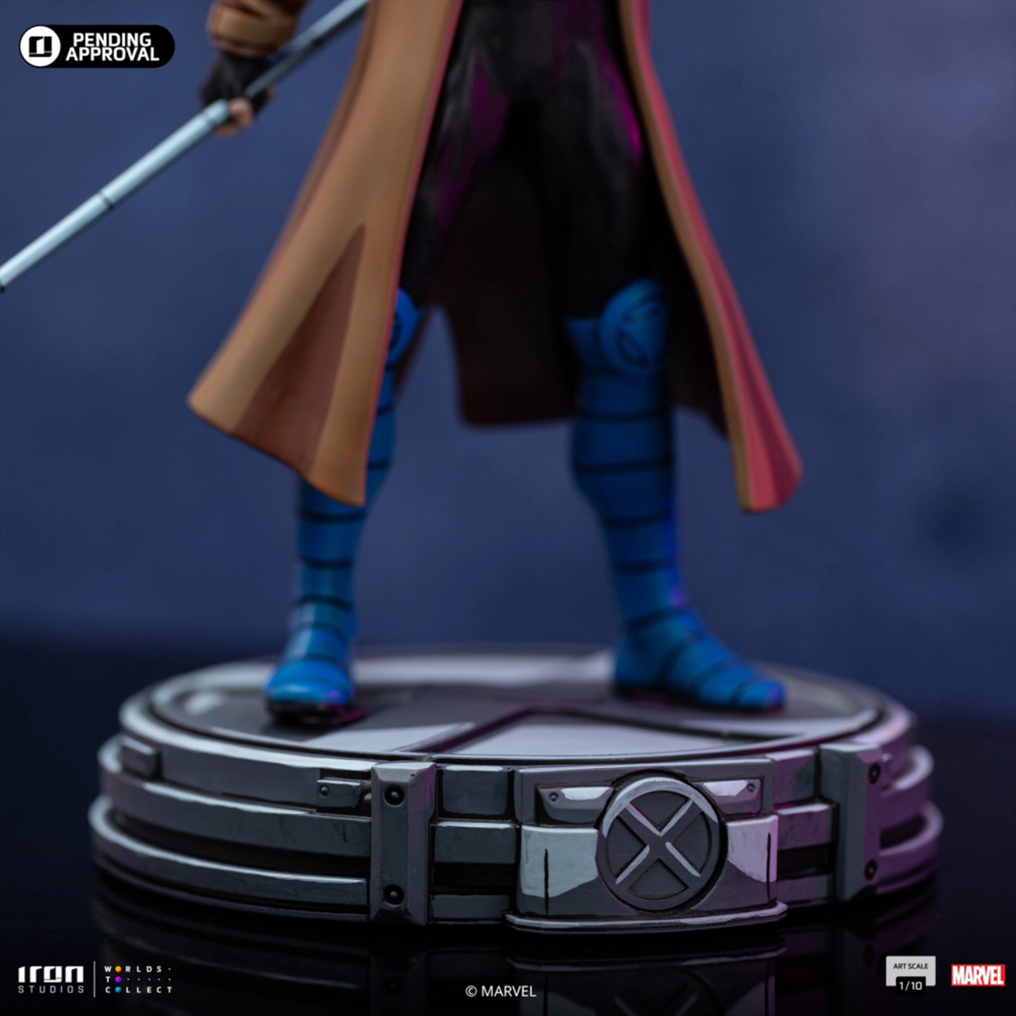 IRON STUDIOS GAMBIT X-MEN '97 MARVEL ART SCALE 1/10 - MARCAS99724-10 (PRE-ORDER) - Anotoys Collectibles