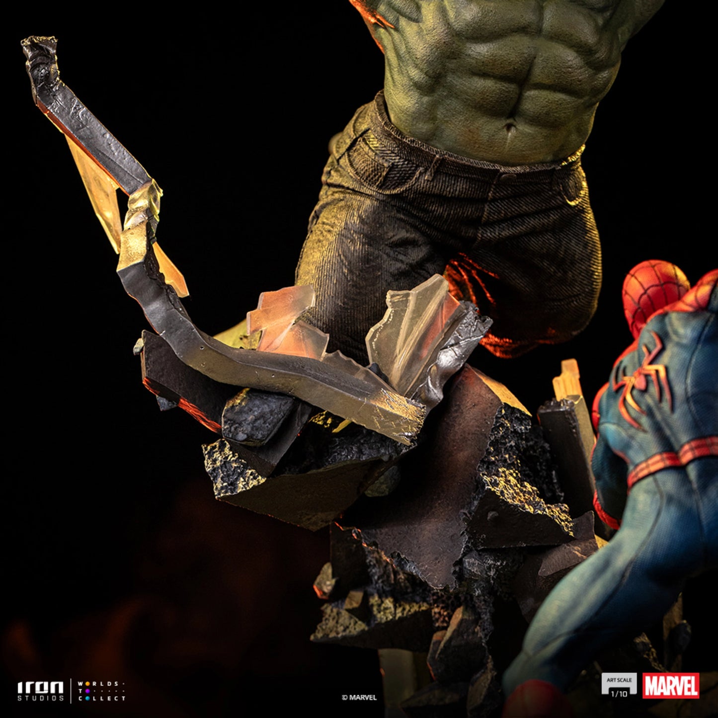 IRON STUDIOS SPIDER-MAN VS HULK - SPIDER-MAN BRAND NEW DAY - ART SCALE 1/10 - MARCAS143426-10(PRE-ORDER)