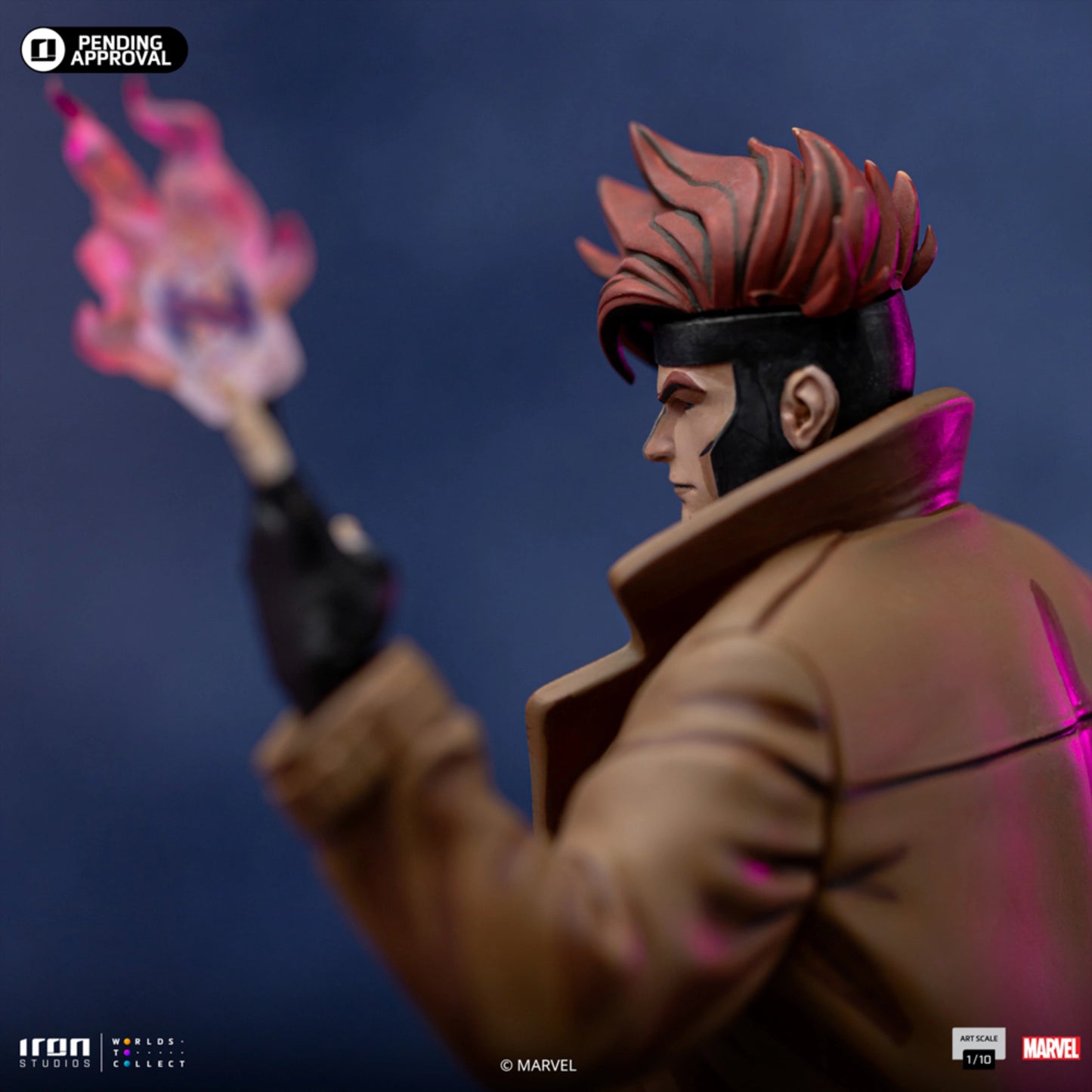 IRON STUDIOS GAMBIT X-MEN '97 MARVEL ART SCALE 1/10 - MARCAS99724-10 (PRE-ORDER) - Anotoys Collectibles