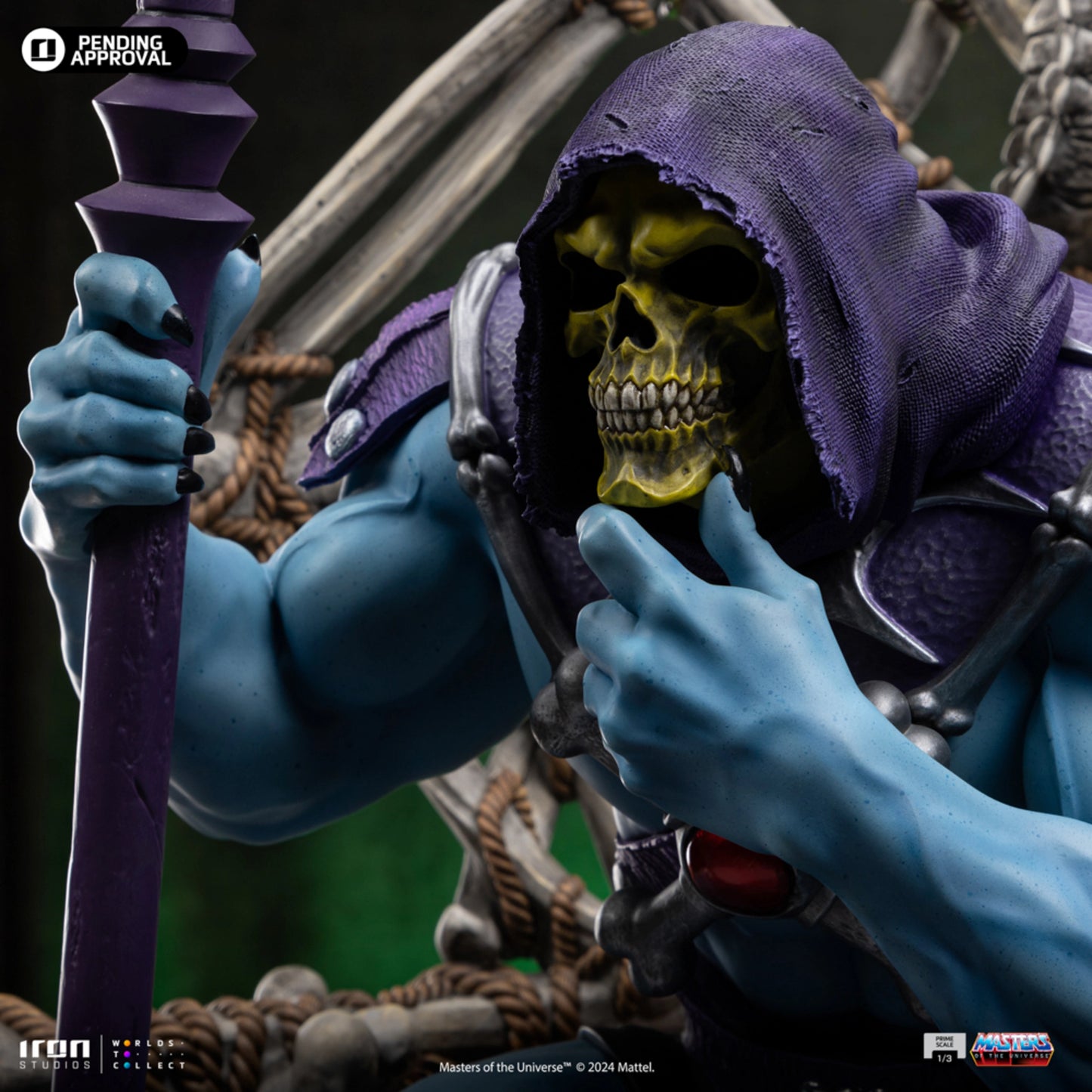 IRON STUDIOS  SKELETOR (10TH ANNIVERSARY) PRIME SCALE 1/3