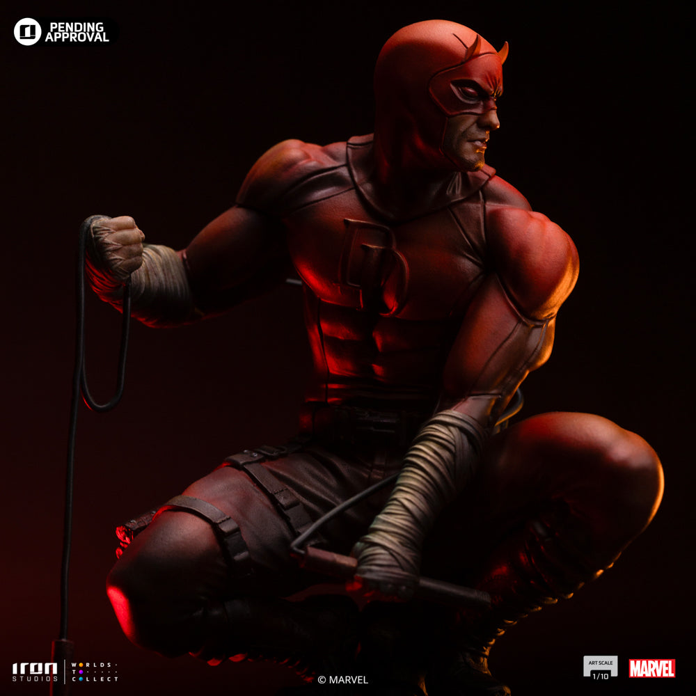 IRON STUDIOS DAREDEVIL UNLEASHED MARVEL 1/10 DELUXE ART SCALE