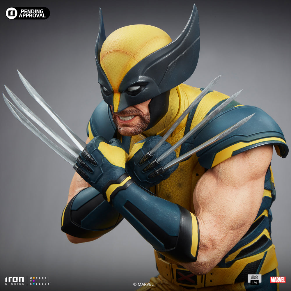 IRON STUDIOS WOLVERINE D&W LEGACY REPLICA 1/4 SCALE STATUE