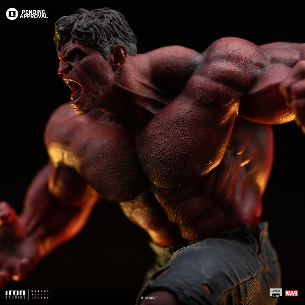 IRON STUDIOS RED HULK MARVEL ART SCALE 1/10(PRE-ORDER)