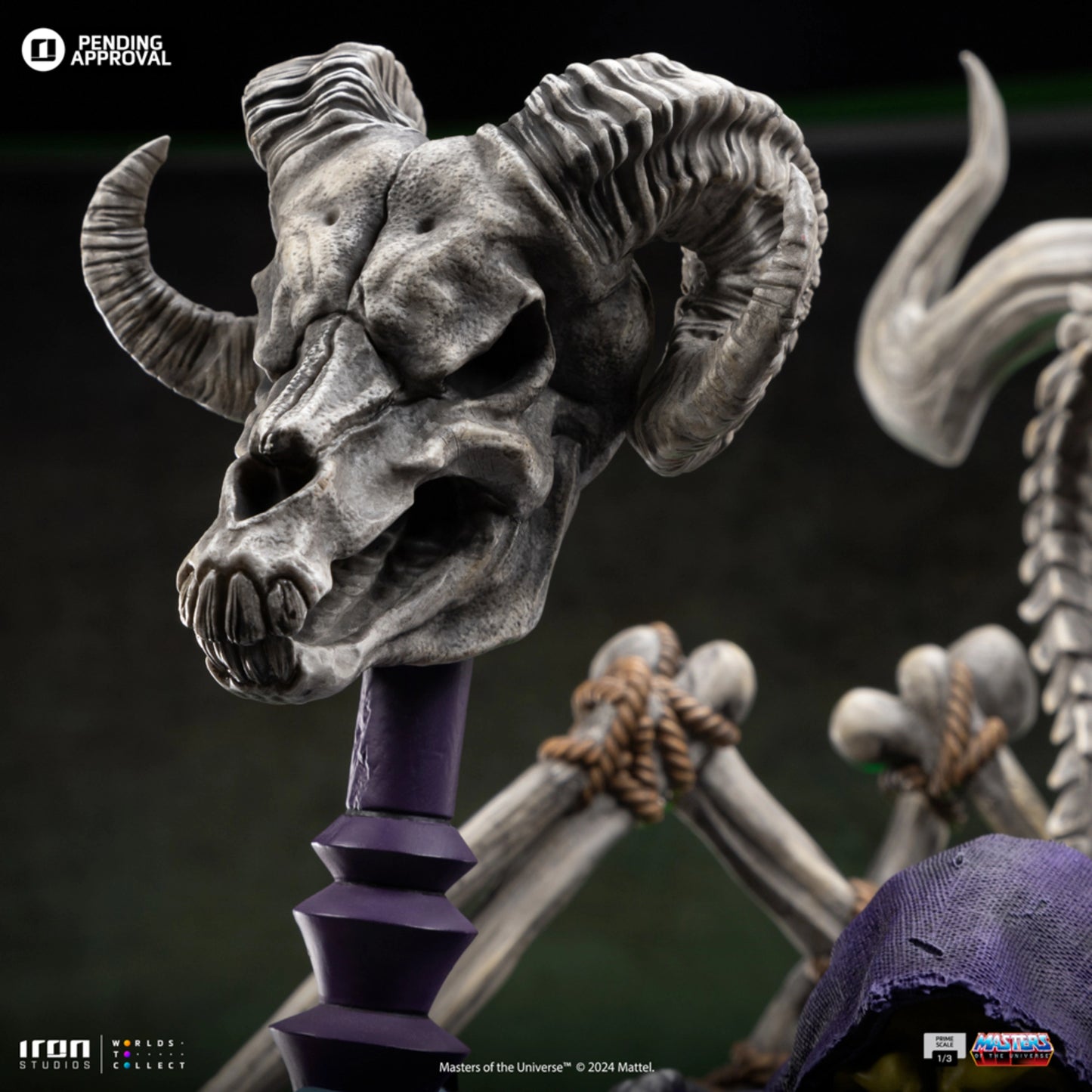 IRON STUDIOS  SKELETOR (10TH ANNIVERSARY) PRIME SCALE 1/3