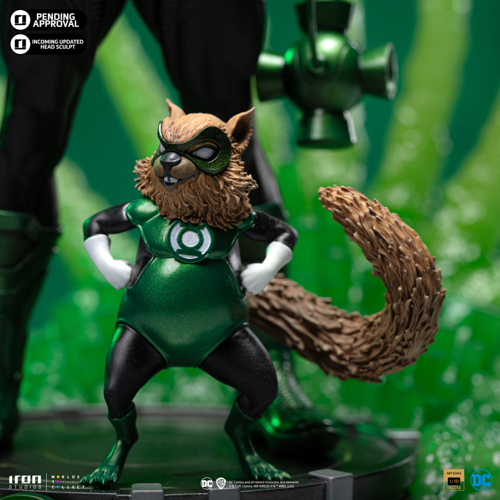 IRON STUDIOS GREEN LANTERN UNLEASHED DC COMICS DELUXE ART SCALE 1/10 - Anotoys Collectibles