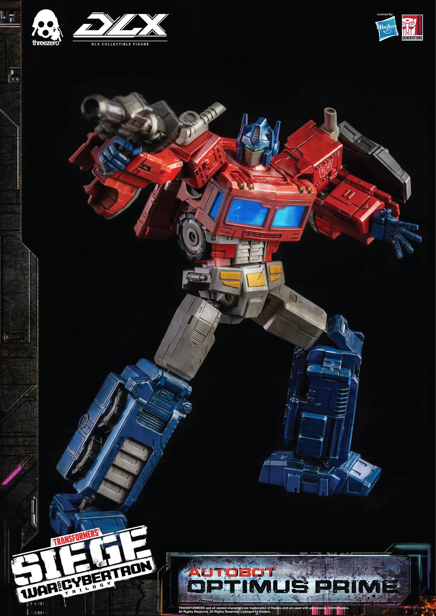 THREEZERO TRANSFORMERS: WAR FOR CYBERTRON TRILOGY - DLX OPTIMUS PRIME(PRE-ORDER)