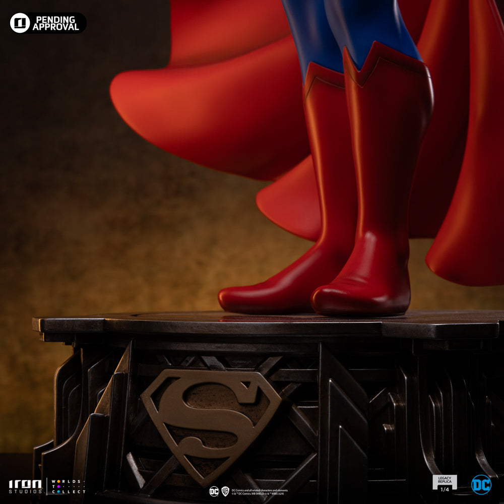 IRON STUDIOS SUPERMAN DC TRINITY LEGACY REPLICA 1/4 SCALE STATUE