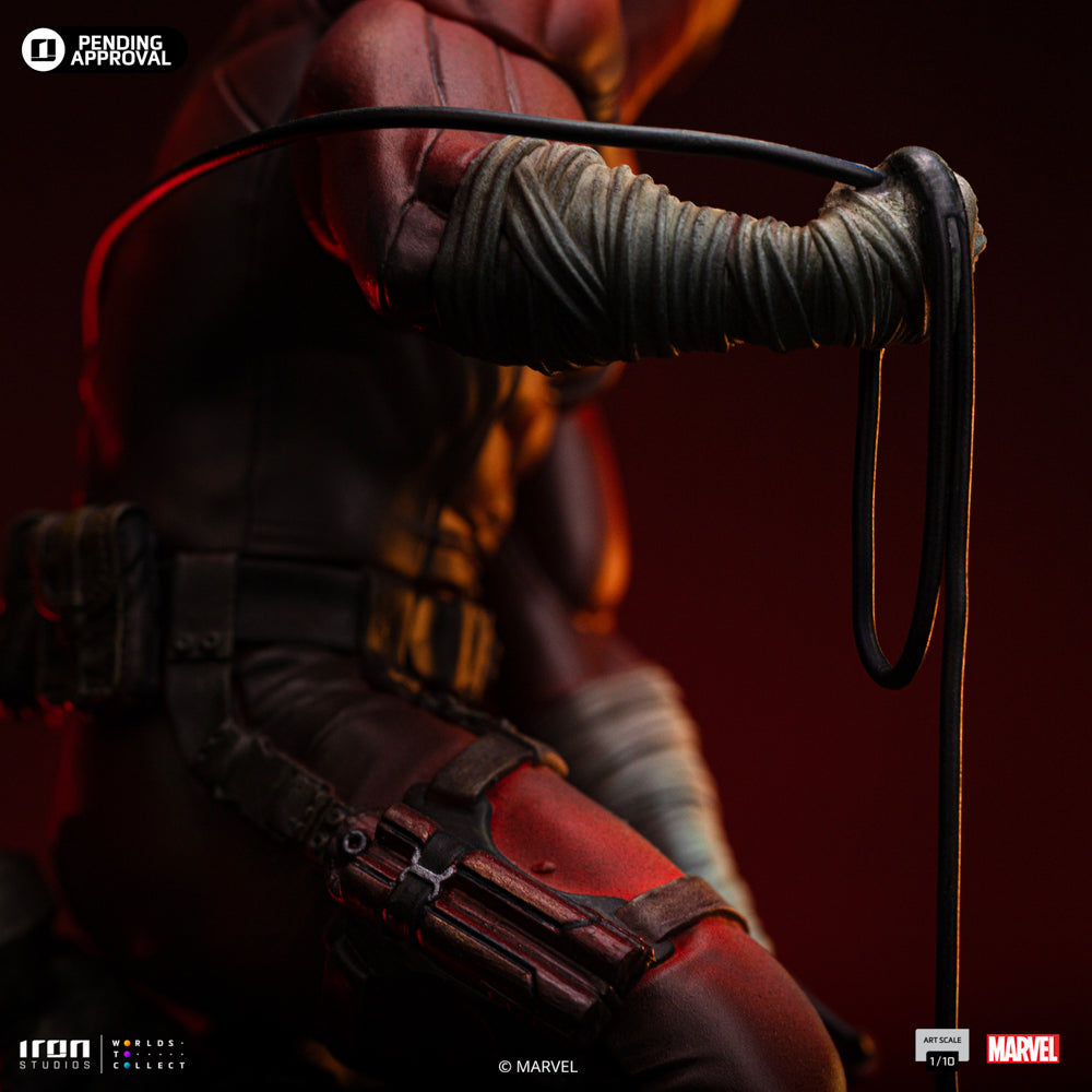 IRON STUDIOS DAREDEVIL UNLEASHED MARVEL 1/10 DELUXE ART SCALE