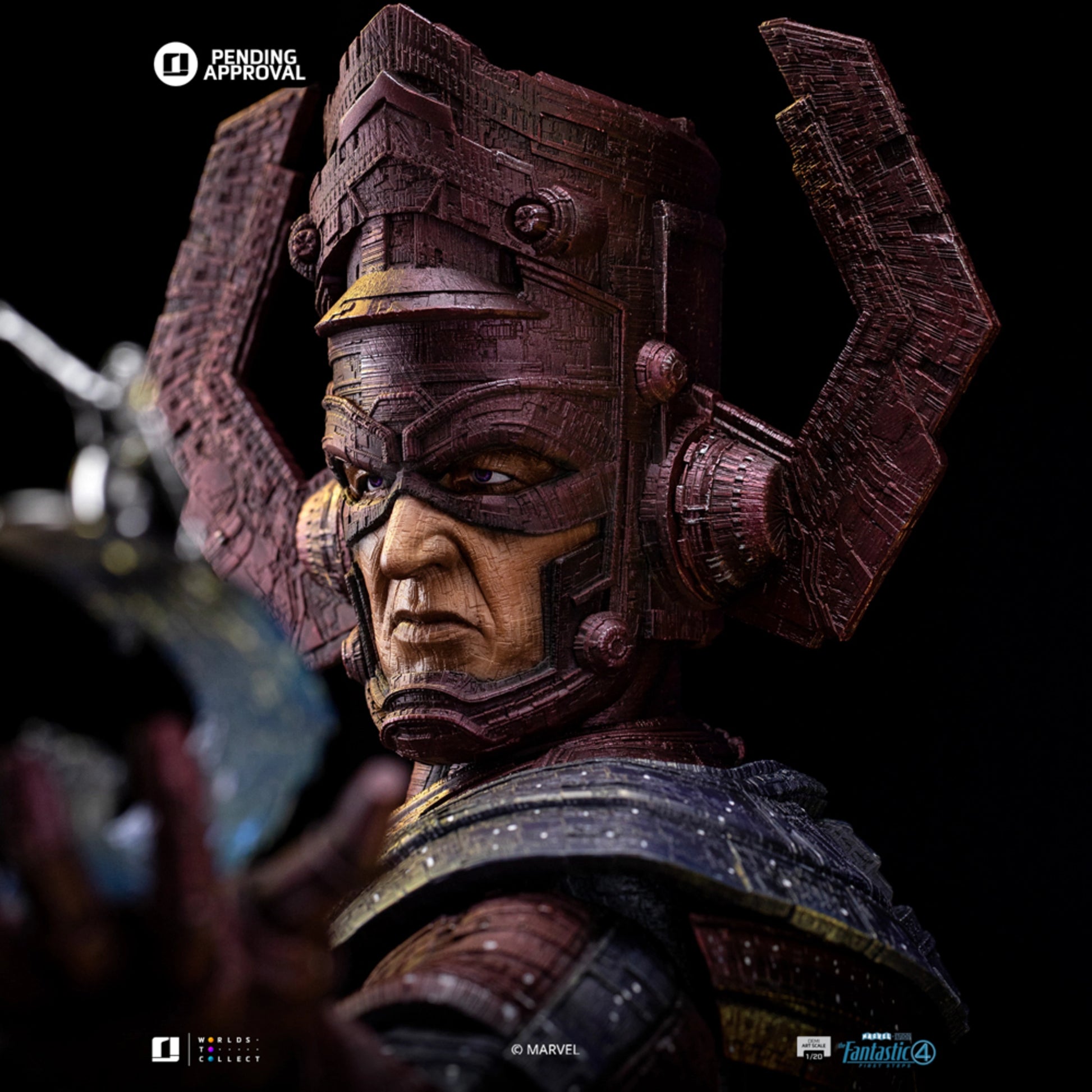 IRON STUDIOS GALACTUS DIORAMA DELUXE FANTASTIC 4 DEMI ART SCALE 1/20 - MARCAS127725-20(PRE-ORDER) - Anotoys Collectibles