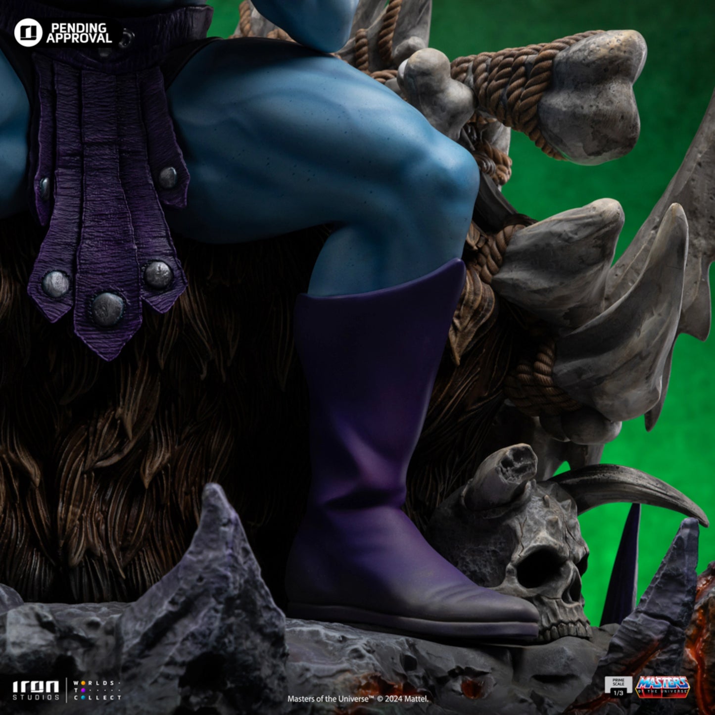 IRON STUDIOS  SKELETOR (10TH ANNIVERSARY) PRIME SCALE 1/3