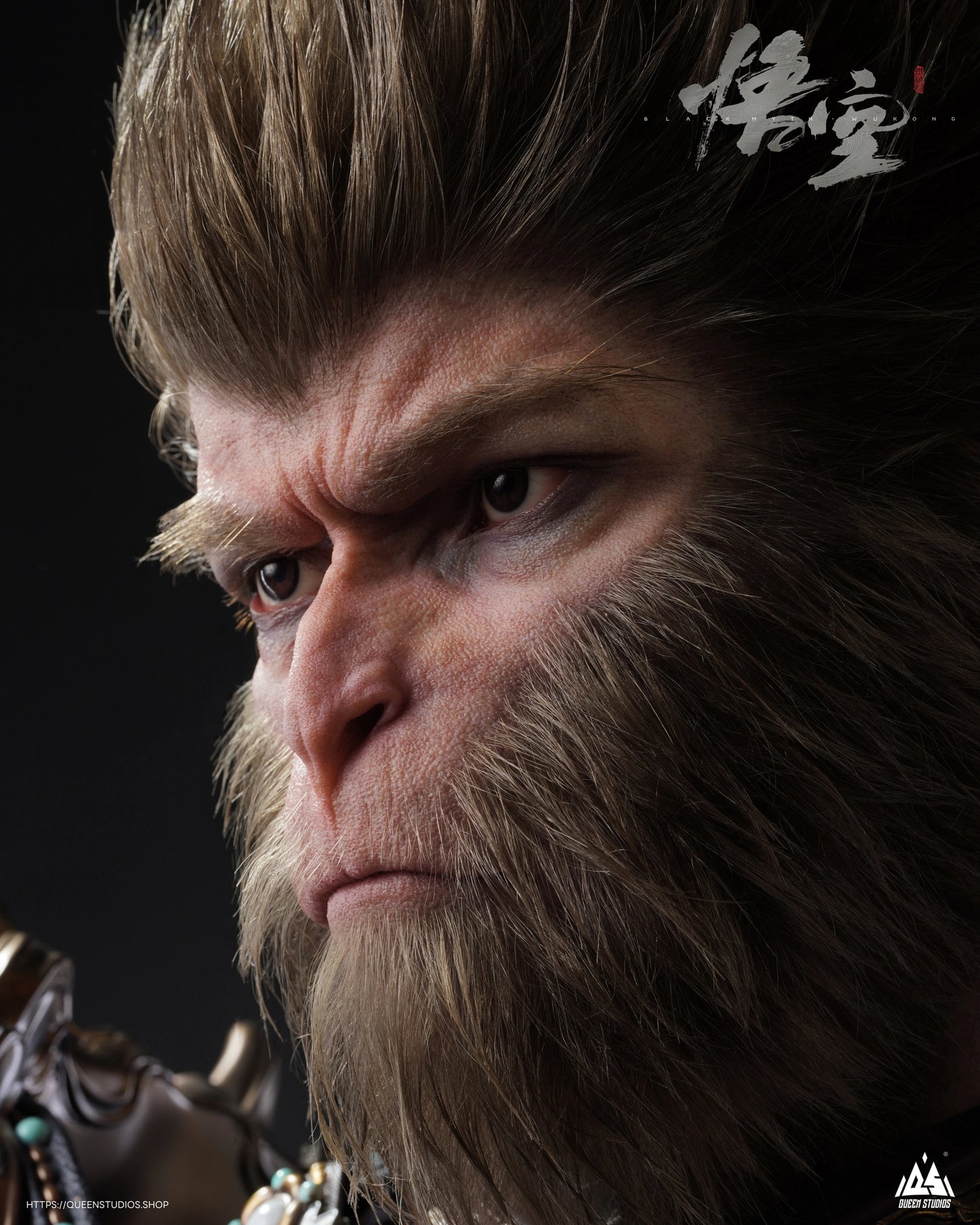 QUEEN STUDIOS BLACK MYTH: WUKONG - THE DESTINED ONE LIFE-SIZE BUST