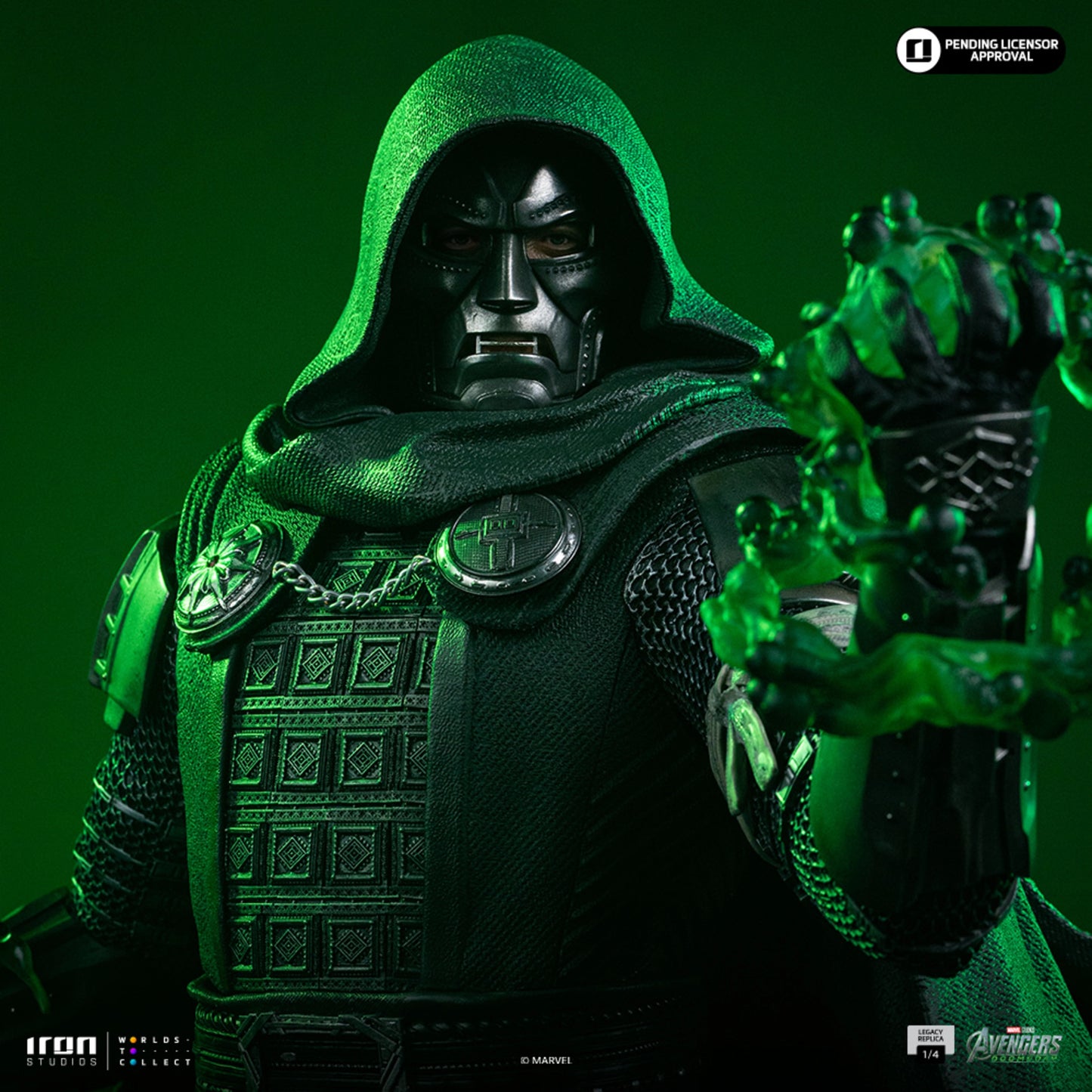 IRON STUDIOS DOCTOR DOOM - AVENGERS DOOMSDAY - LEGACY REPLICA 1/4 - MARCAS143226-14(PRE-ORDER)