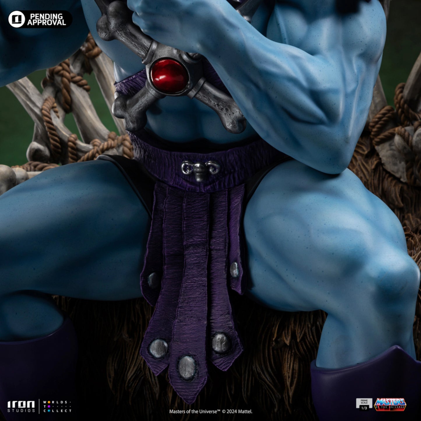 IRON STUDIOS  SKELETOR (10TH ANNIVERSARY) PRIME SCALE 1/3