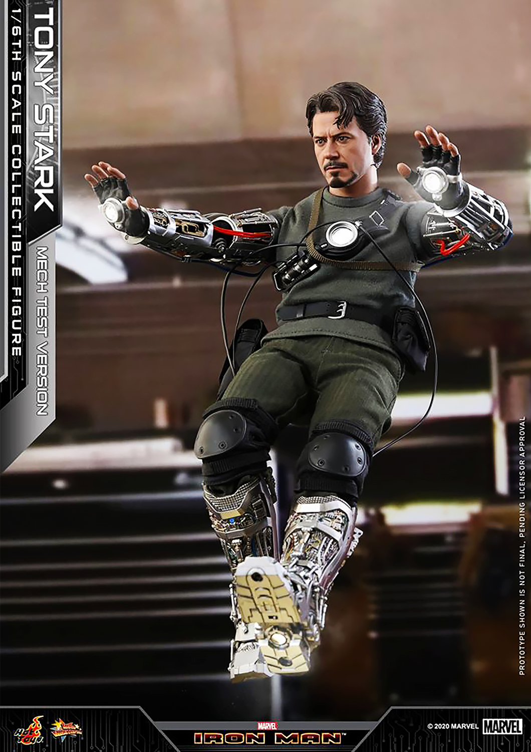 HOT TOYS MARVEL IRON MAN: TONY STARK (MECH TEST VERSION) - Anotoys Collectibles