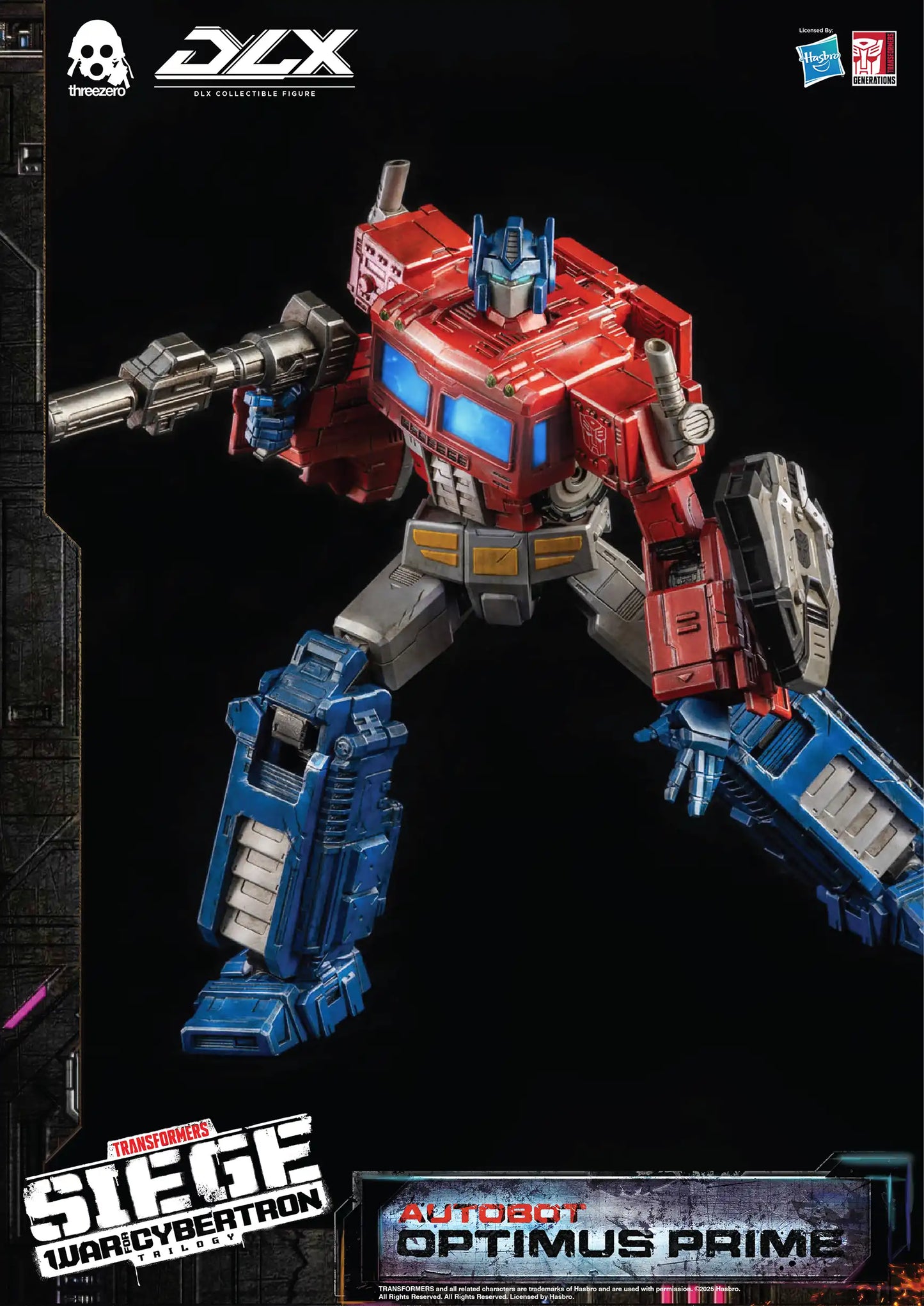 THREEZERO TRANSFORMERS: WAR FOR CYBERTRON TRILOGY - DLX OPTIMUS PRIME(PRE-ORDER)