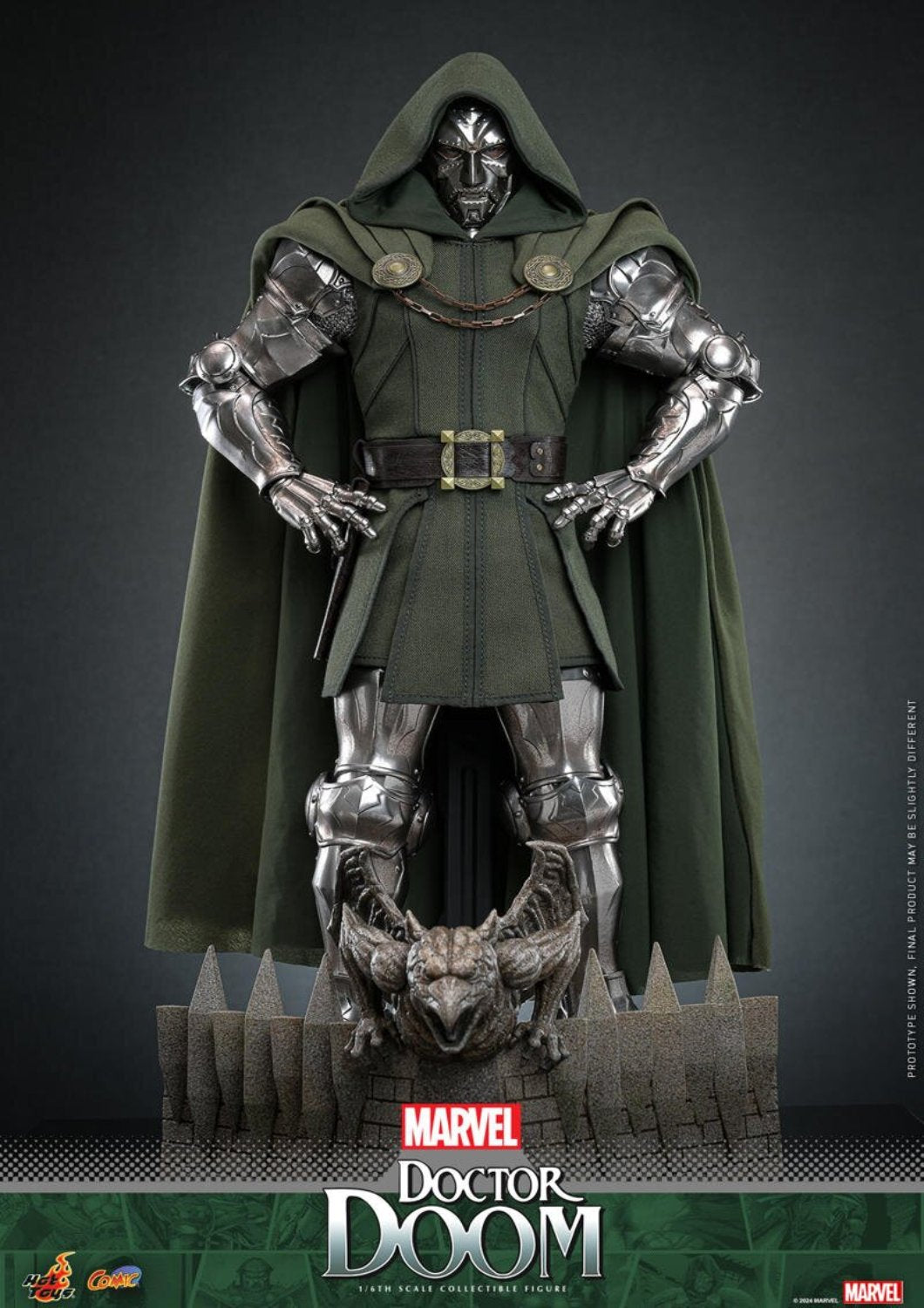 HOT TOYS MARVEL- 1/6TH SCALE DOCTOR DOOM COLLECTIBLE FIGURE (SPECIAL EDITION) - CMS022B