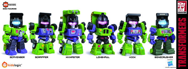 KIDS LOGIC TRANSFORMERS MECHA NATIONS TRANSFORMERS CONSTRUCTICONS SET - KNTF04 - Anotoys Collectibles