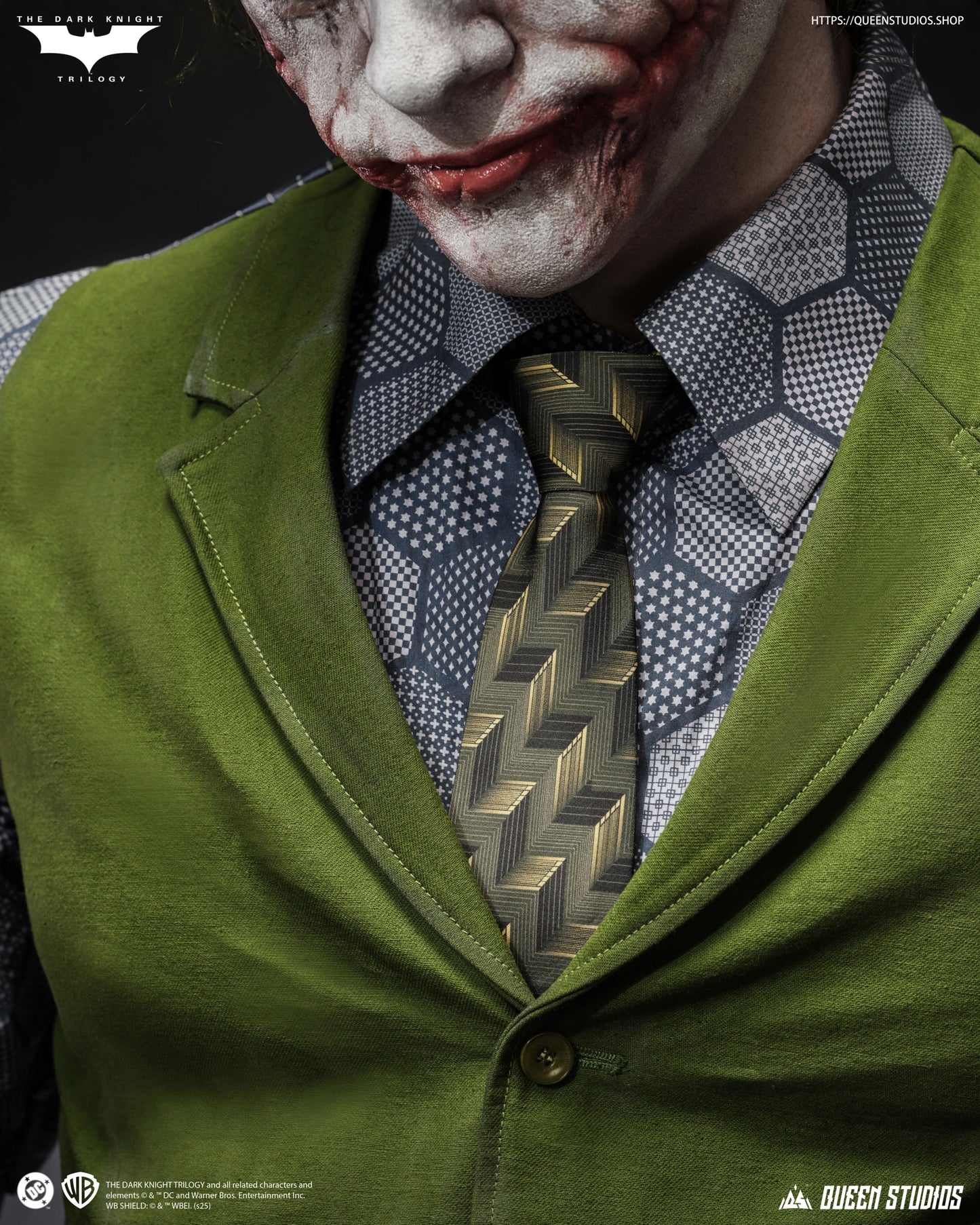 QUEEN STUDIOS THE JOKER (TDK) LIFE-SIZE BUST - QS-098(PRE-ORDER)