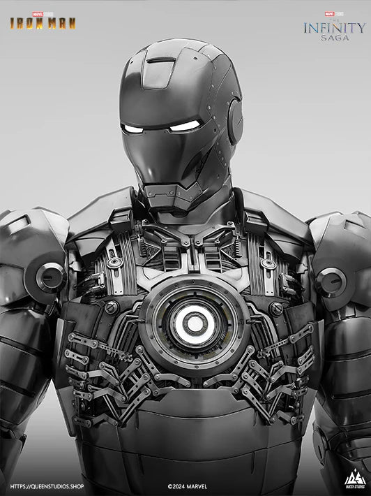 QUEEN STUDIOS IRON MAN MARK II 1/1 LIFE-SIZE STATUE