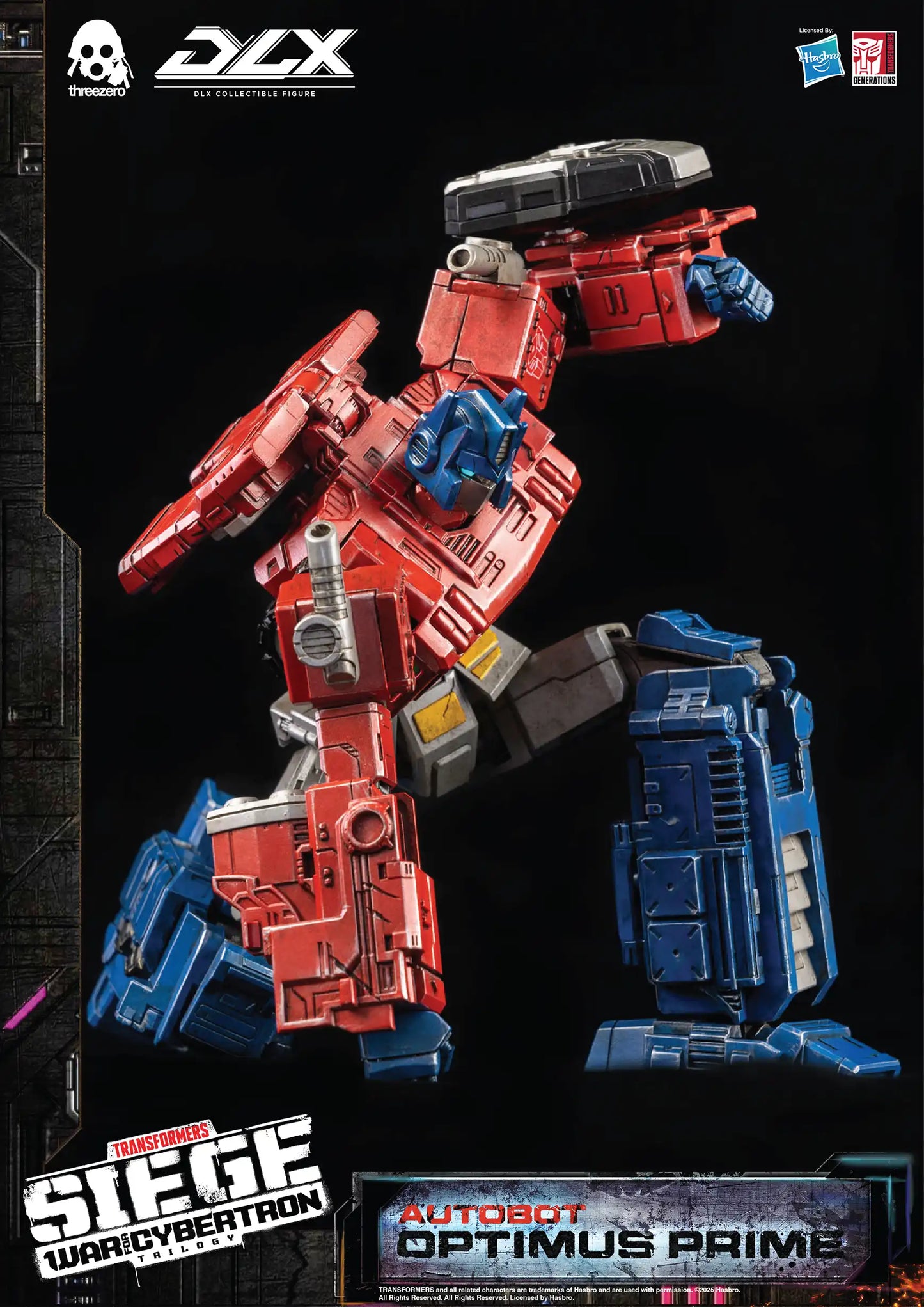 THREEZERO TRANSFORMERS: WAR FOR CYBERTRON TRILOGY - DLX OPTIMUS PRIME(PRE-ORDER)