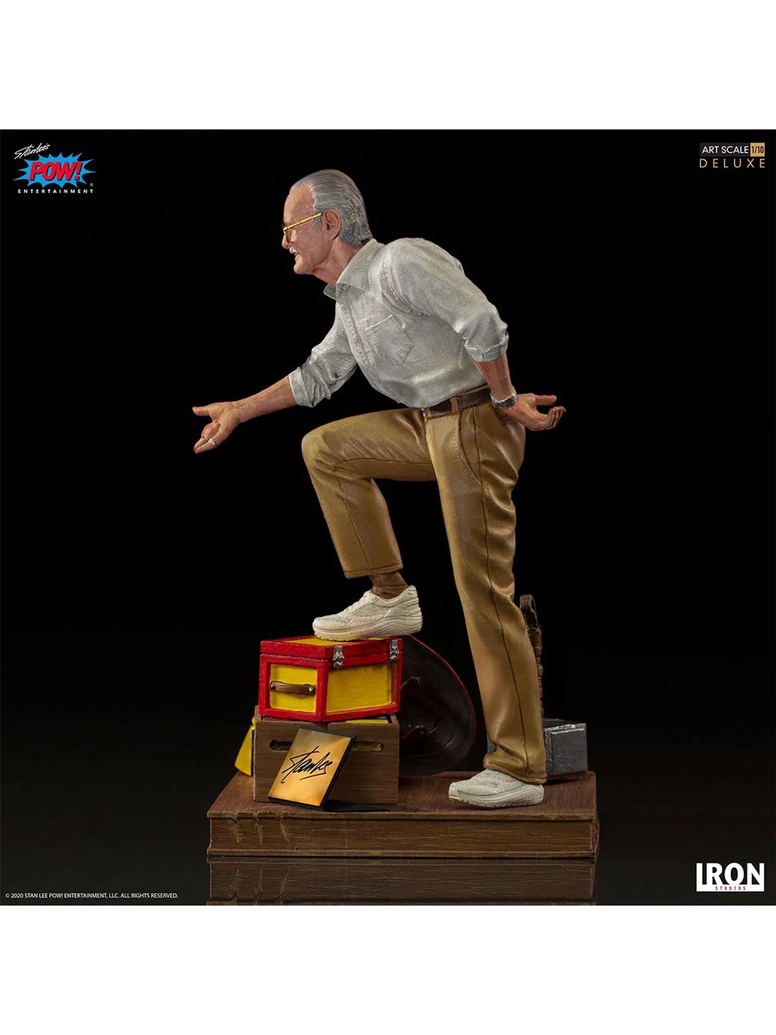 IRON STUDIOS MARVEL STAN LEE DELUXE ART SCALE 1/10 - STNLEE33020-10 - Anotoys Collectibles