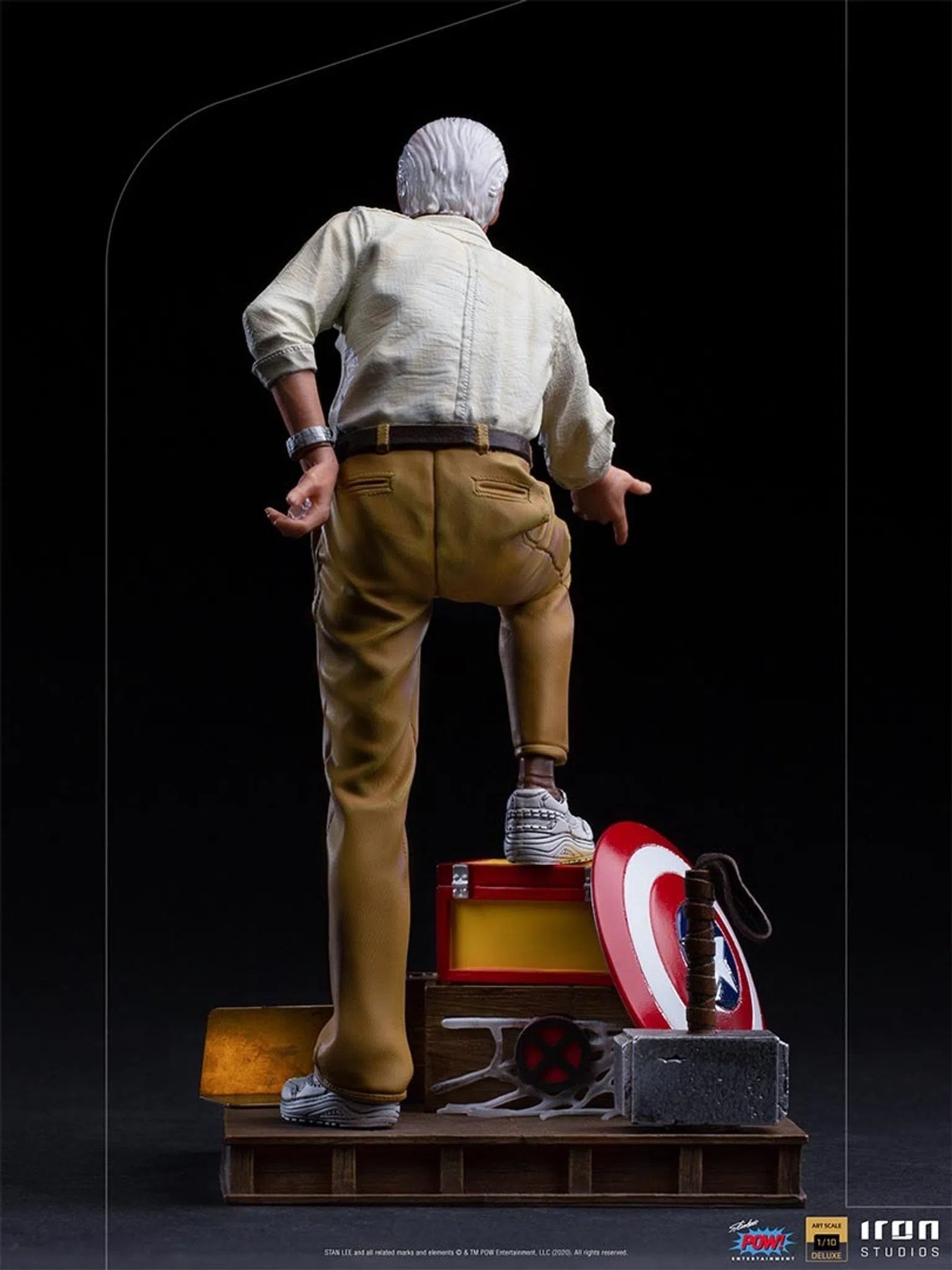 IRON STUDIOS MARVEL STAN LEE DELUXE ART SCALE 1/10 - STNLEE33020-10 - Anotoys Collectibles