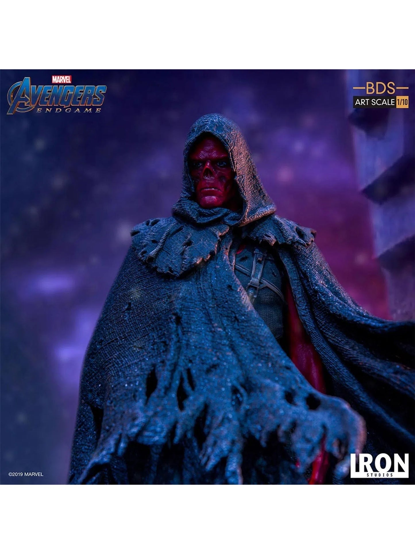 IRON STUDIOS MARVEL AVENGERS ENDGAME: RED SKULL BDS ART SCALE 1/10 - MARCAS21219-10 - Anotoys Collectibles