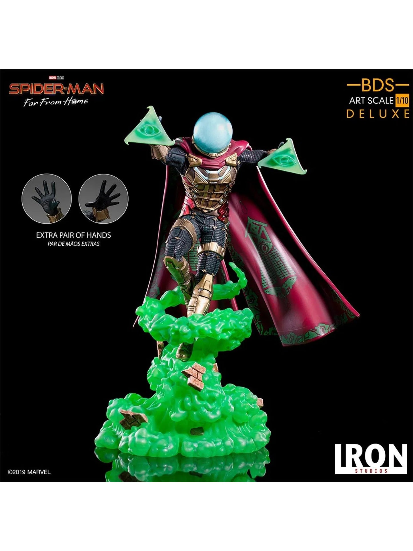 IRON STUDIOS SPIDER MAN FAR FROM HOME MYSTERIO BDS ART SCALE 1/10 MARCAS22919-10 - Anotoys Collectibles